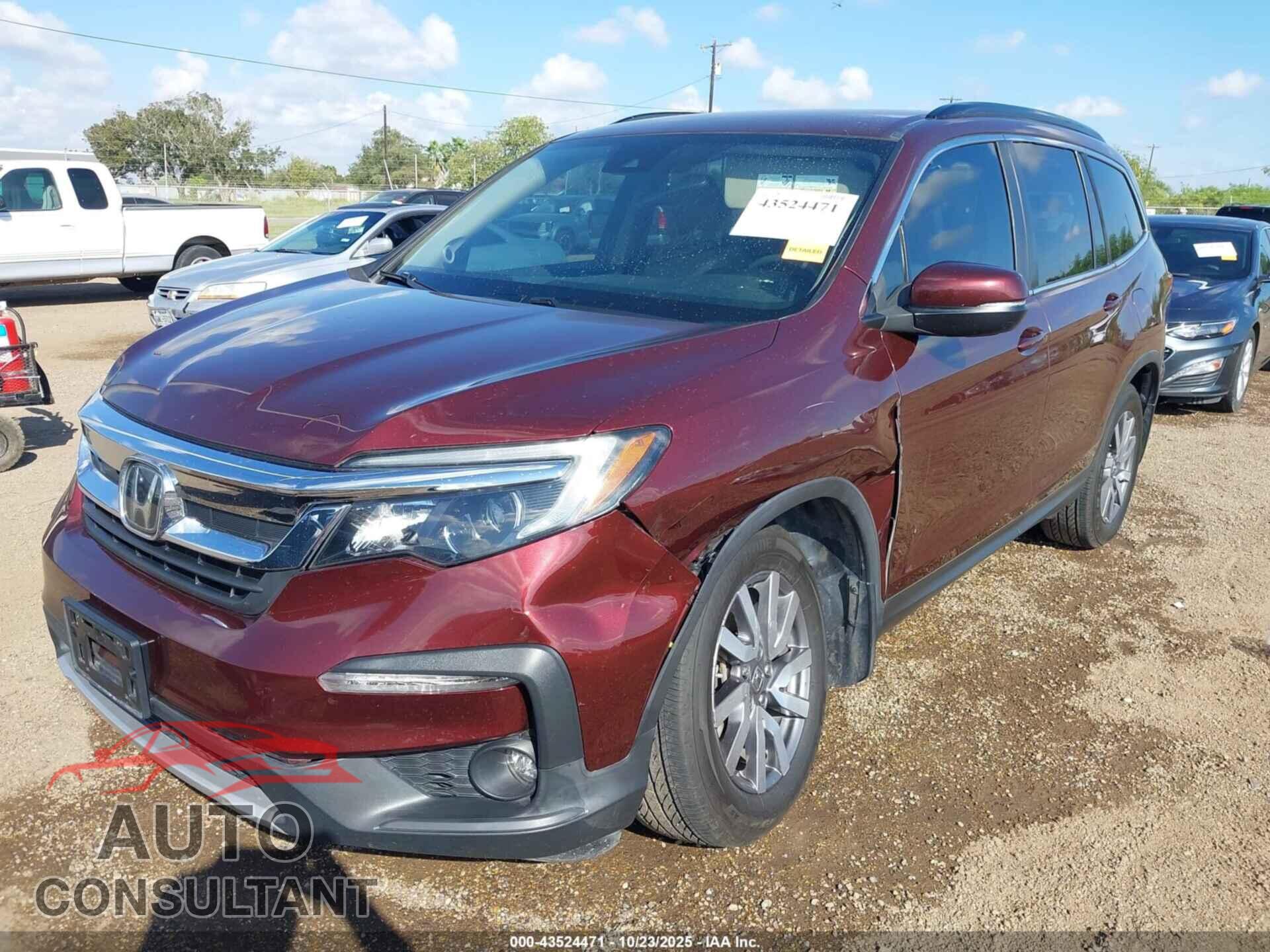 HONDA PILOT 2021 - 5FNYF5H32MB004961