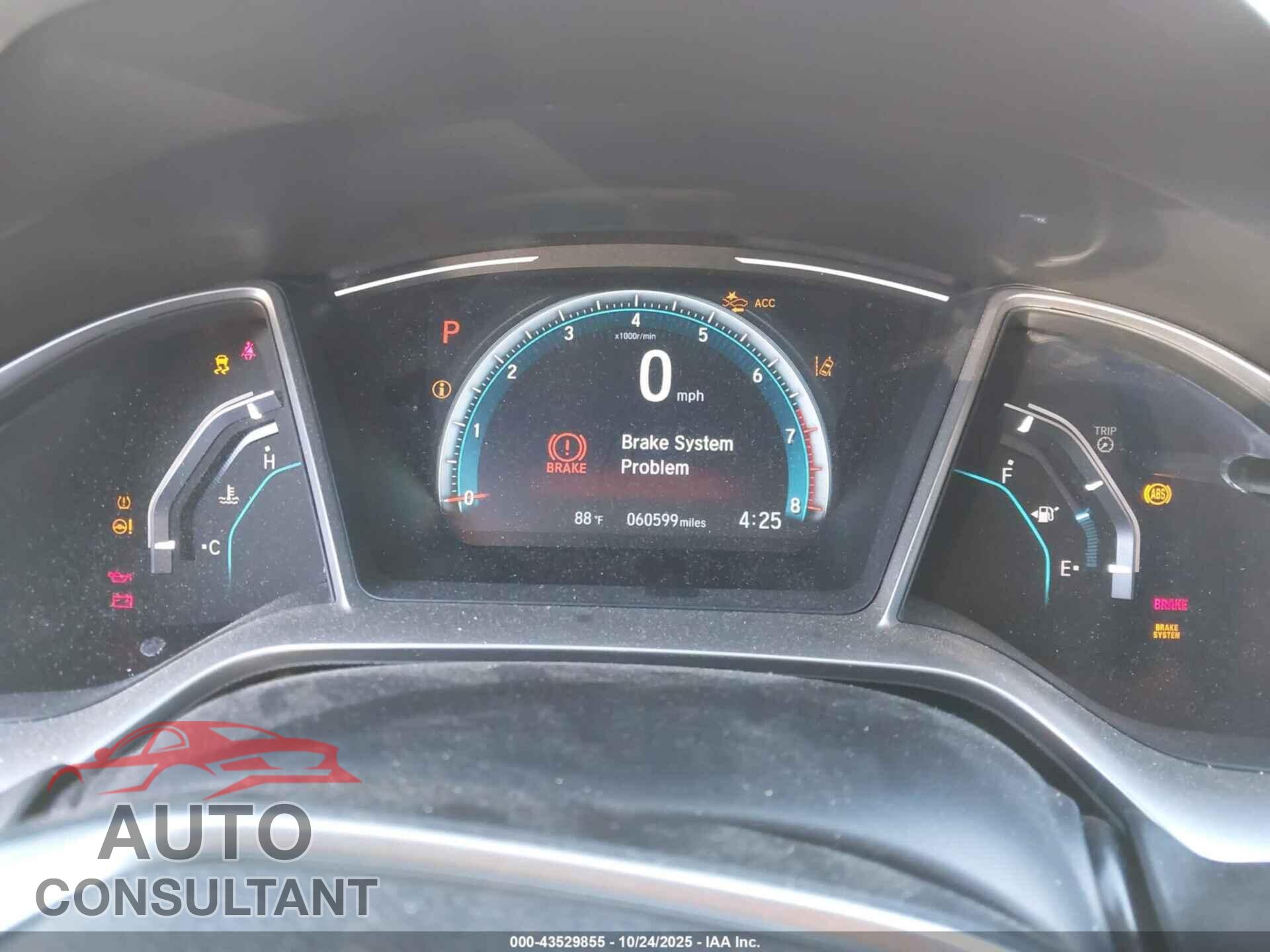 HONDA CIVIC 2017 - 2HGFC2F80HH546977