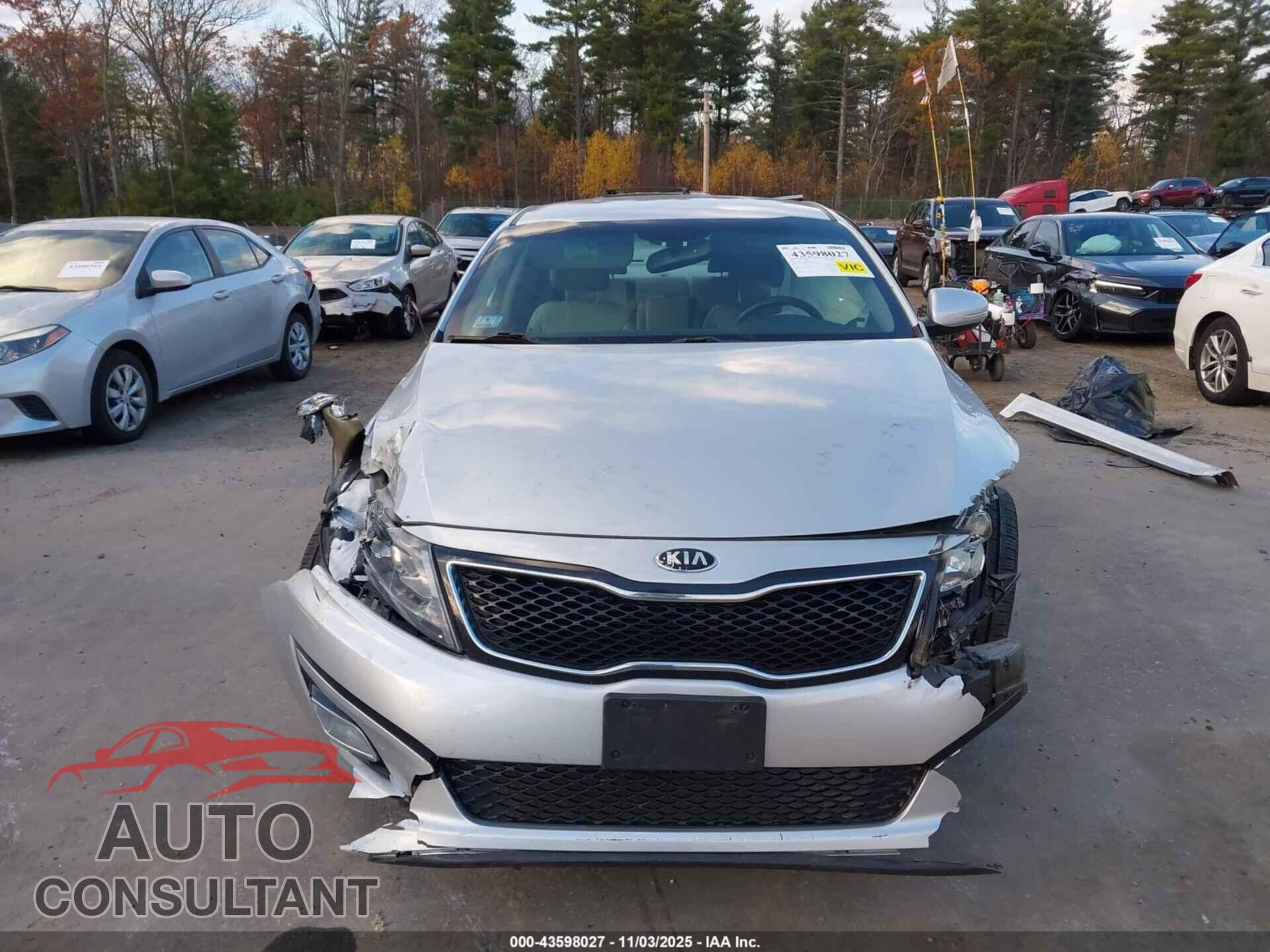 KIA OPTIMA 2014 - 5XXGN4A72EG269822