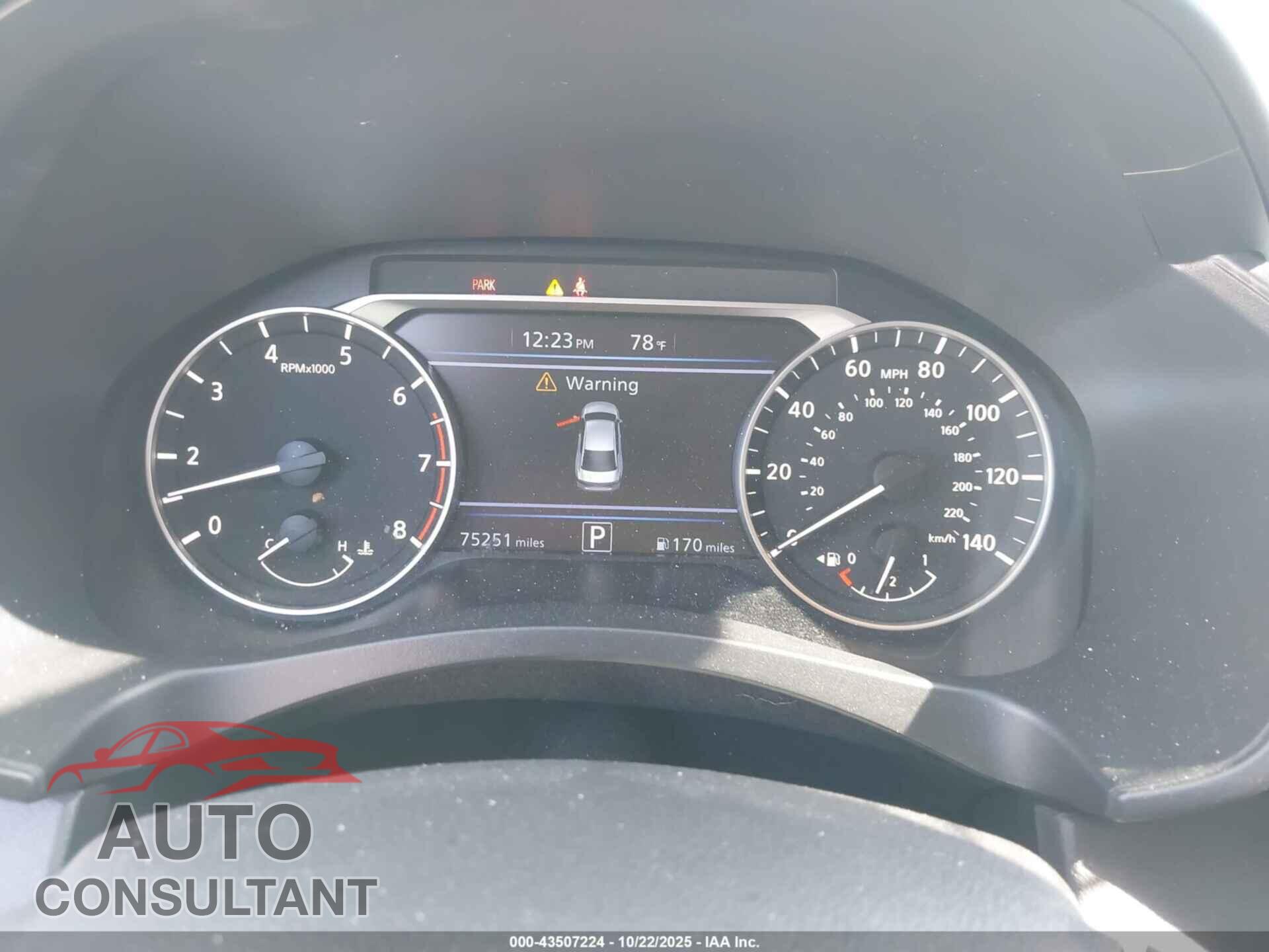 NISSAN ALTIMA 2020 - 1N4BL4CW2LN322983