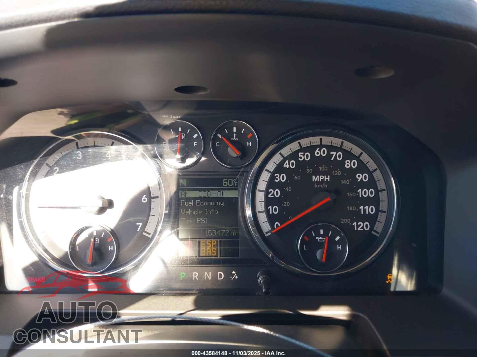 DODGE RAM 1500 2010 - 1D7RV1CT2AS262165