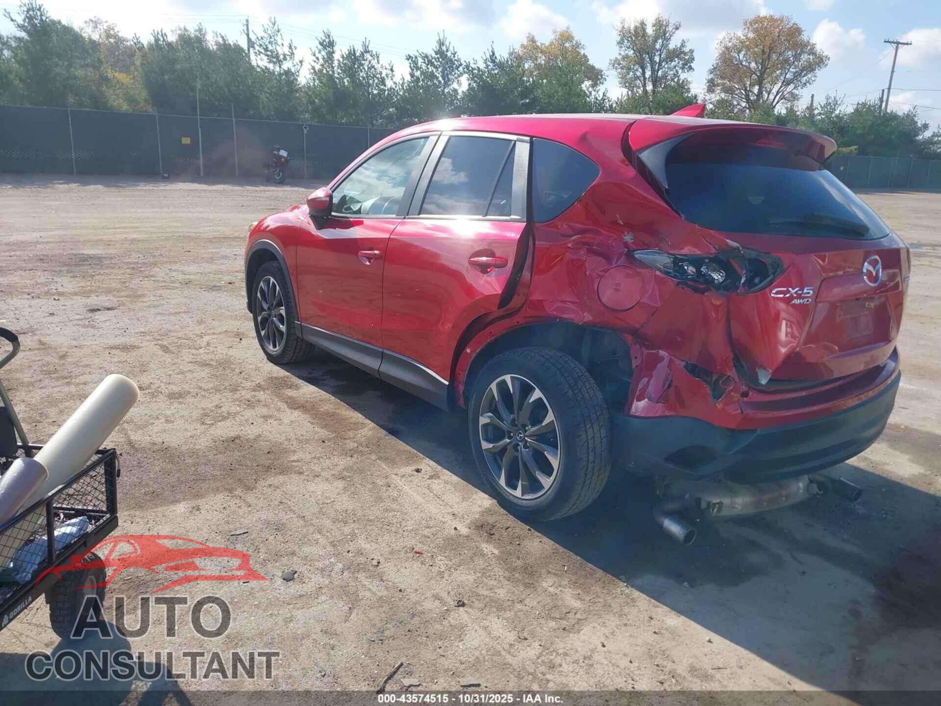 MAZDA CX-5 2016 - JM3KE4DY4G0781687