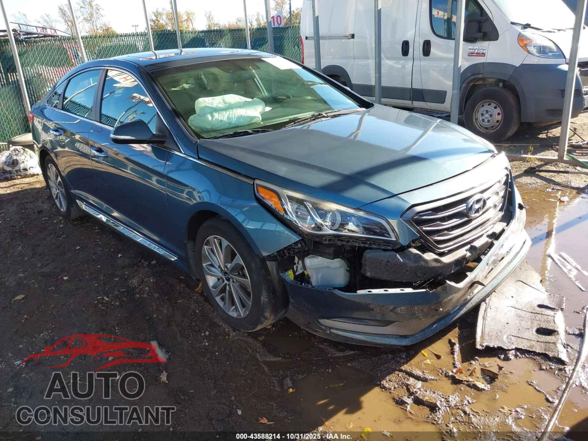 HYUNDAI SONATA 2017 - 5NPE34AF2HH461657