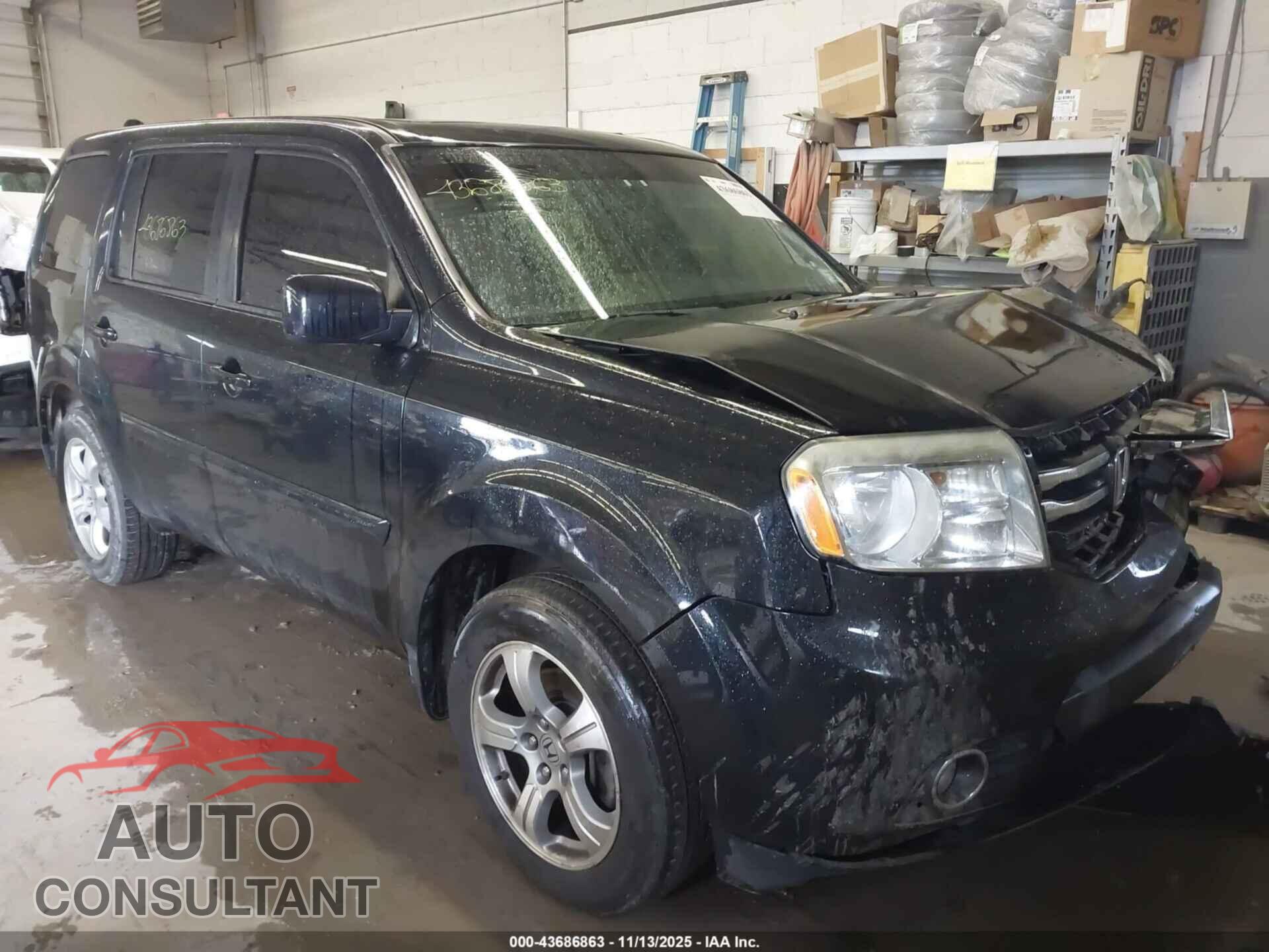 HONDA PILOT 2013 - 5FNYF4H5XDB043261