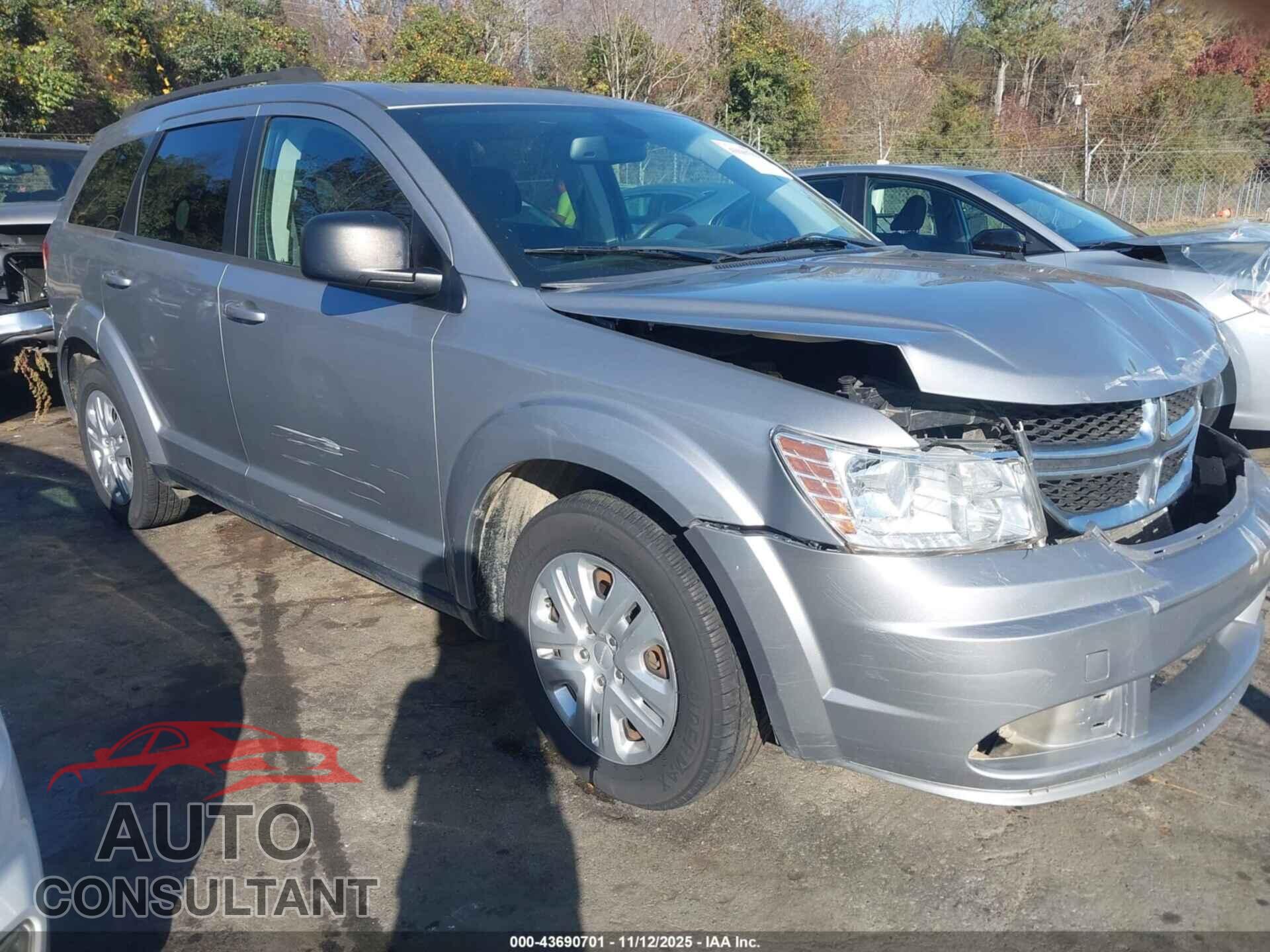 DODGE JOURNEY 2018 - 3C4PDCABXJT530548