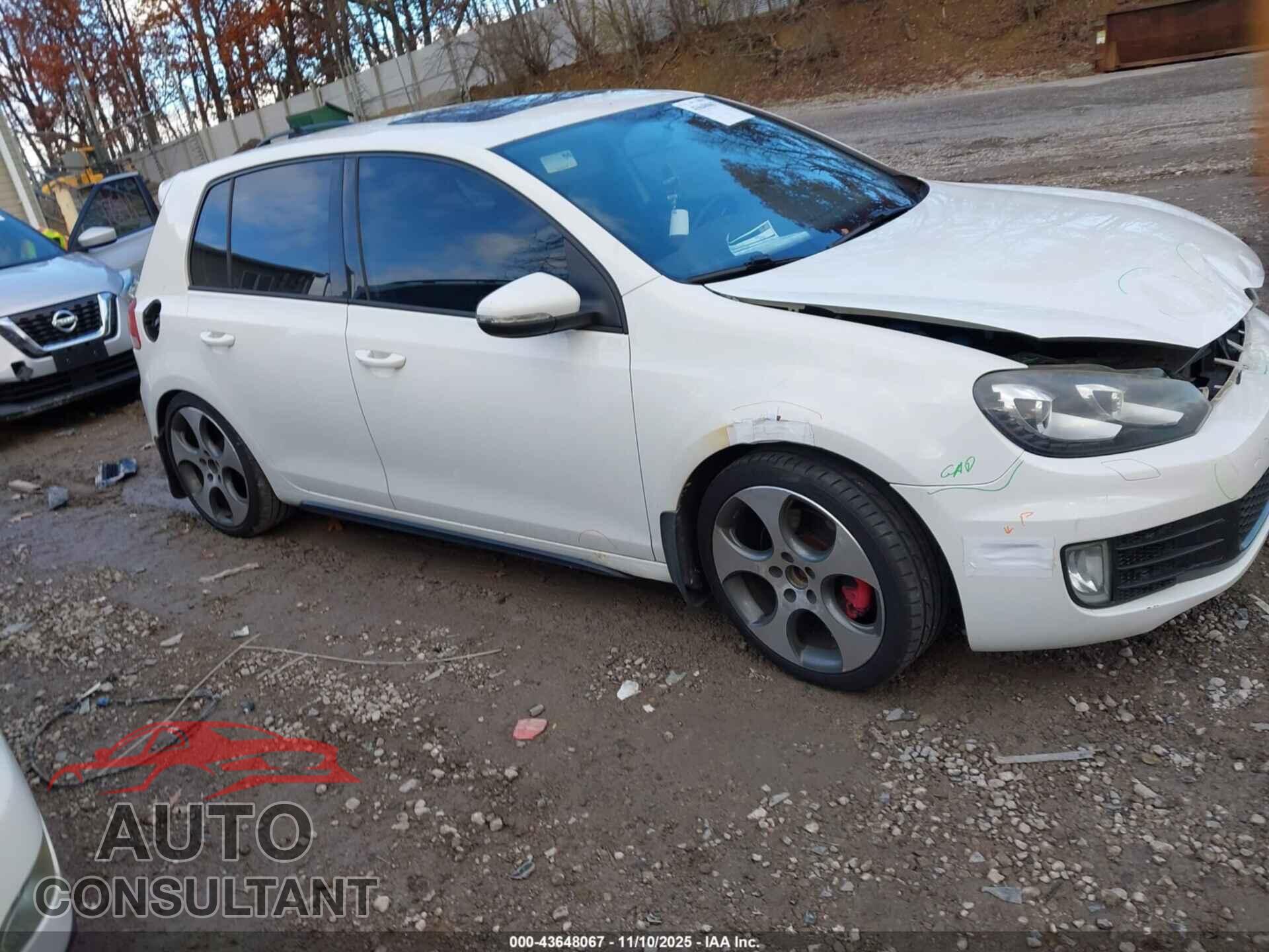 VOLKSWAGEN GTI 2012 - WVWHD7AJXCW306373
