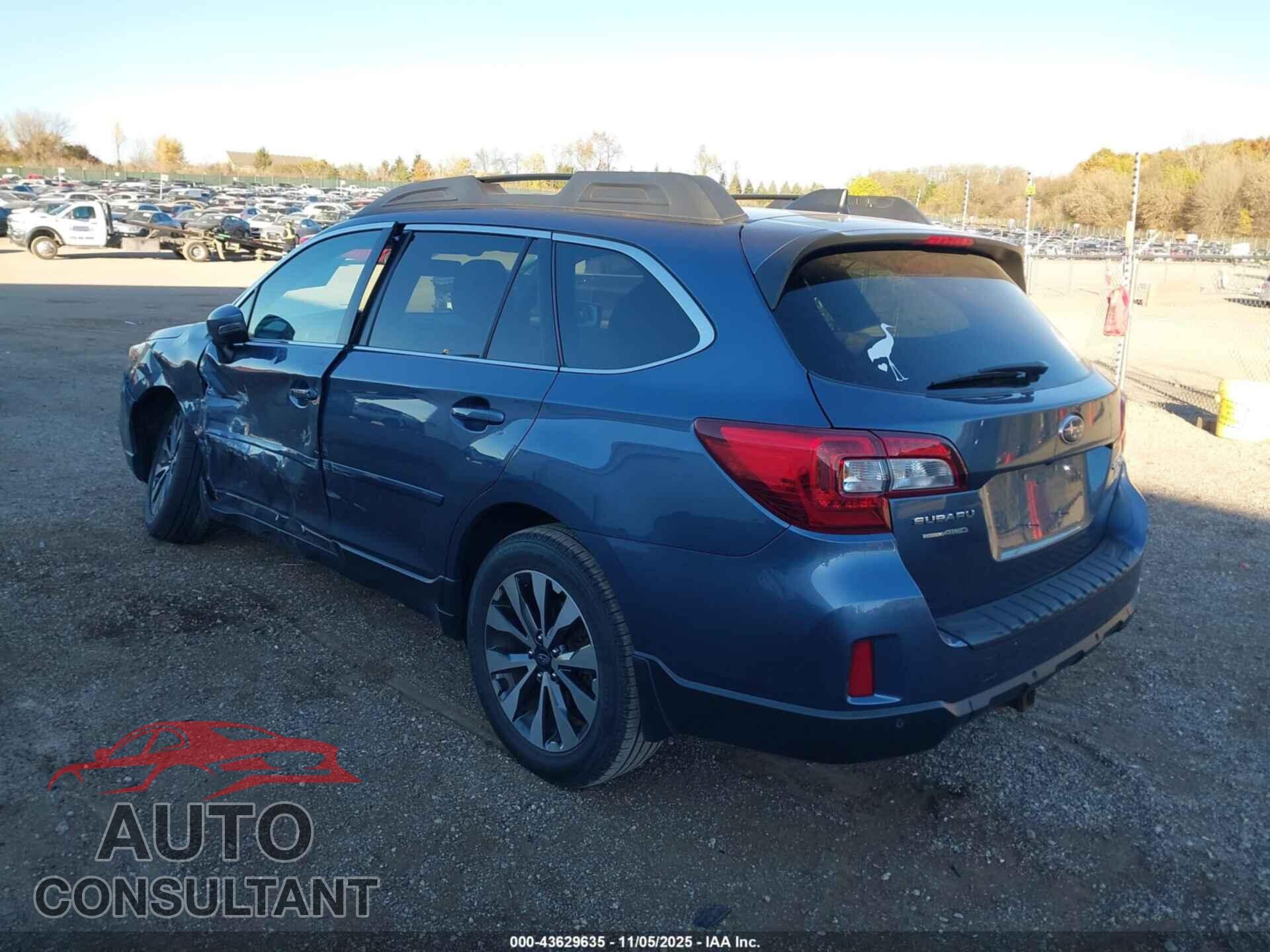 SUBARU OUTBACK 2017 - 4S4BSANC8H3216101