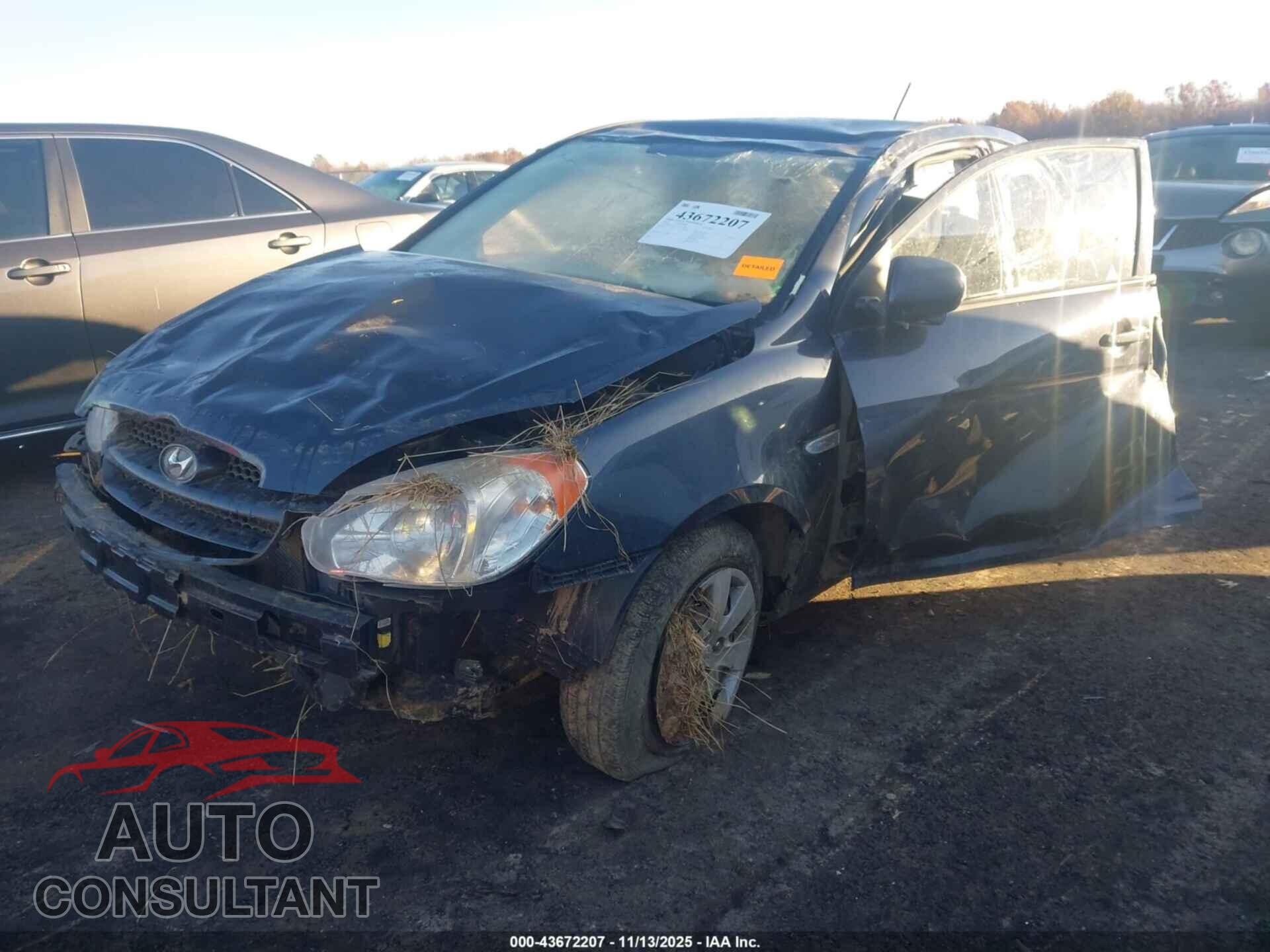 HYUNDAI ACCENT 2010 - KMHCM3AC3AU171200