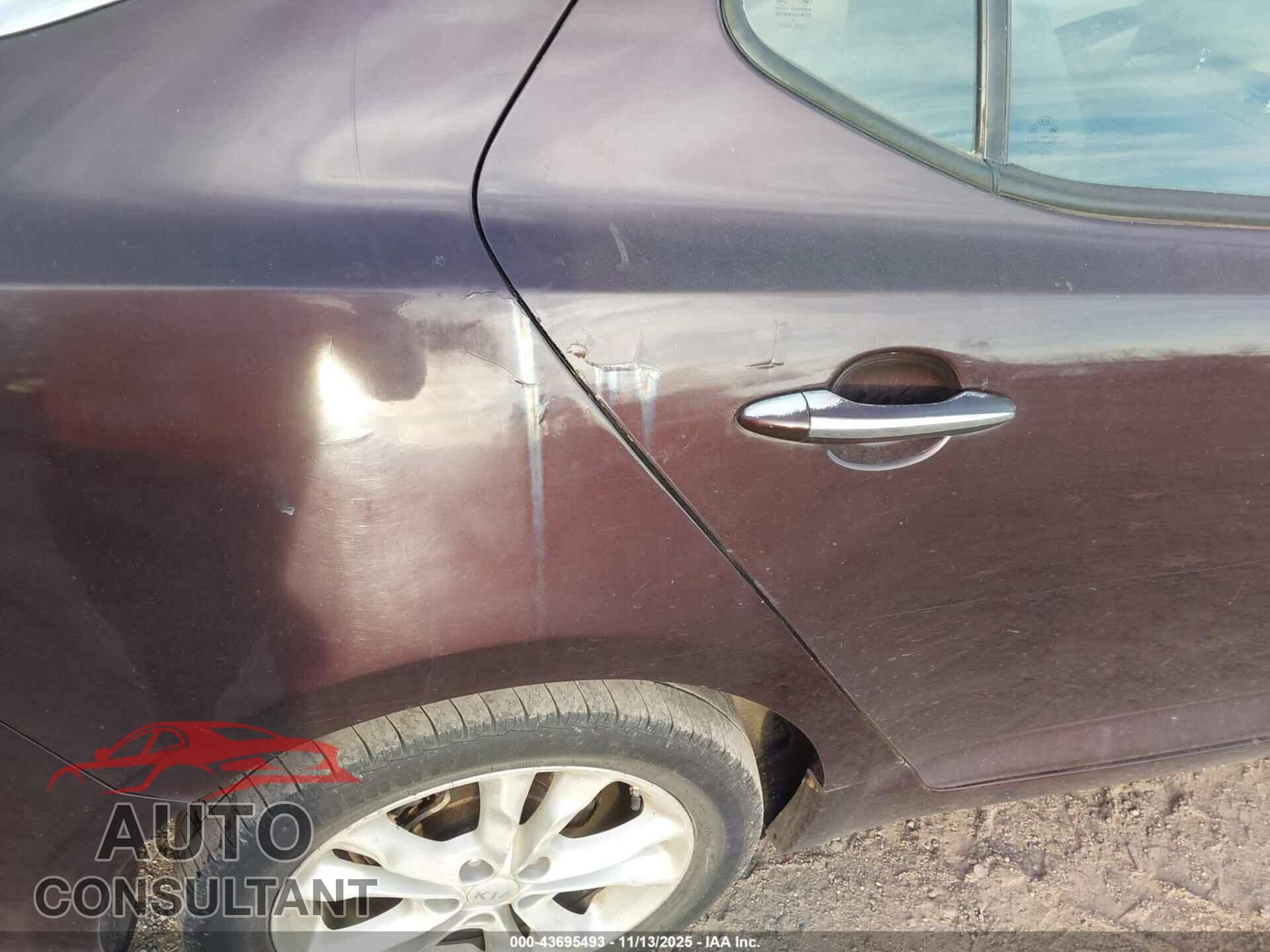 KIA OPTIMA 2012 - 5XXGN4A70CG060608