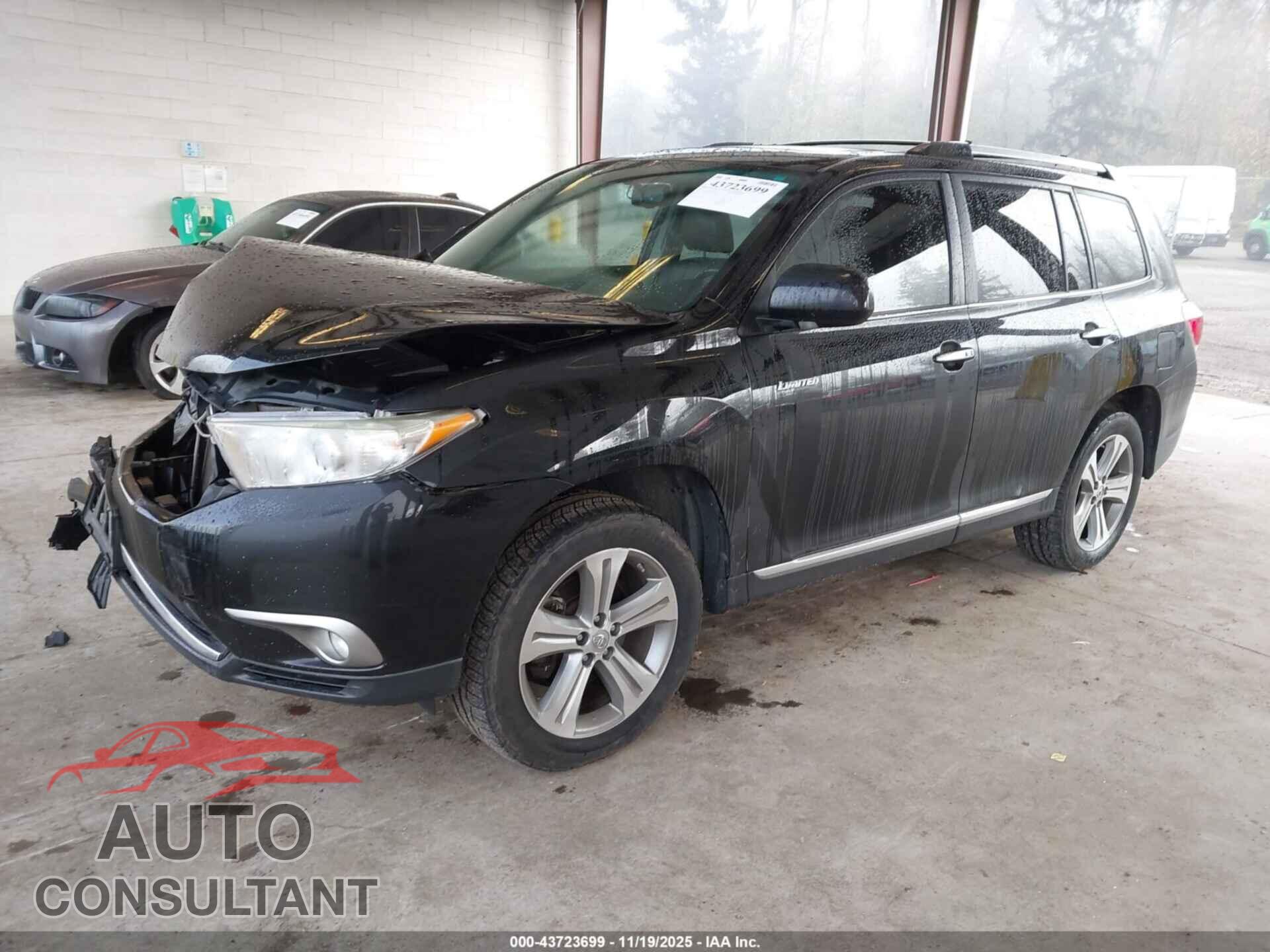 TOYOTA HIGHLANDER 2011 - 5TDDK3EH6BS047111