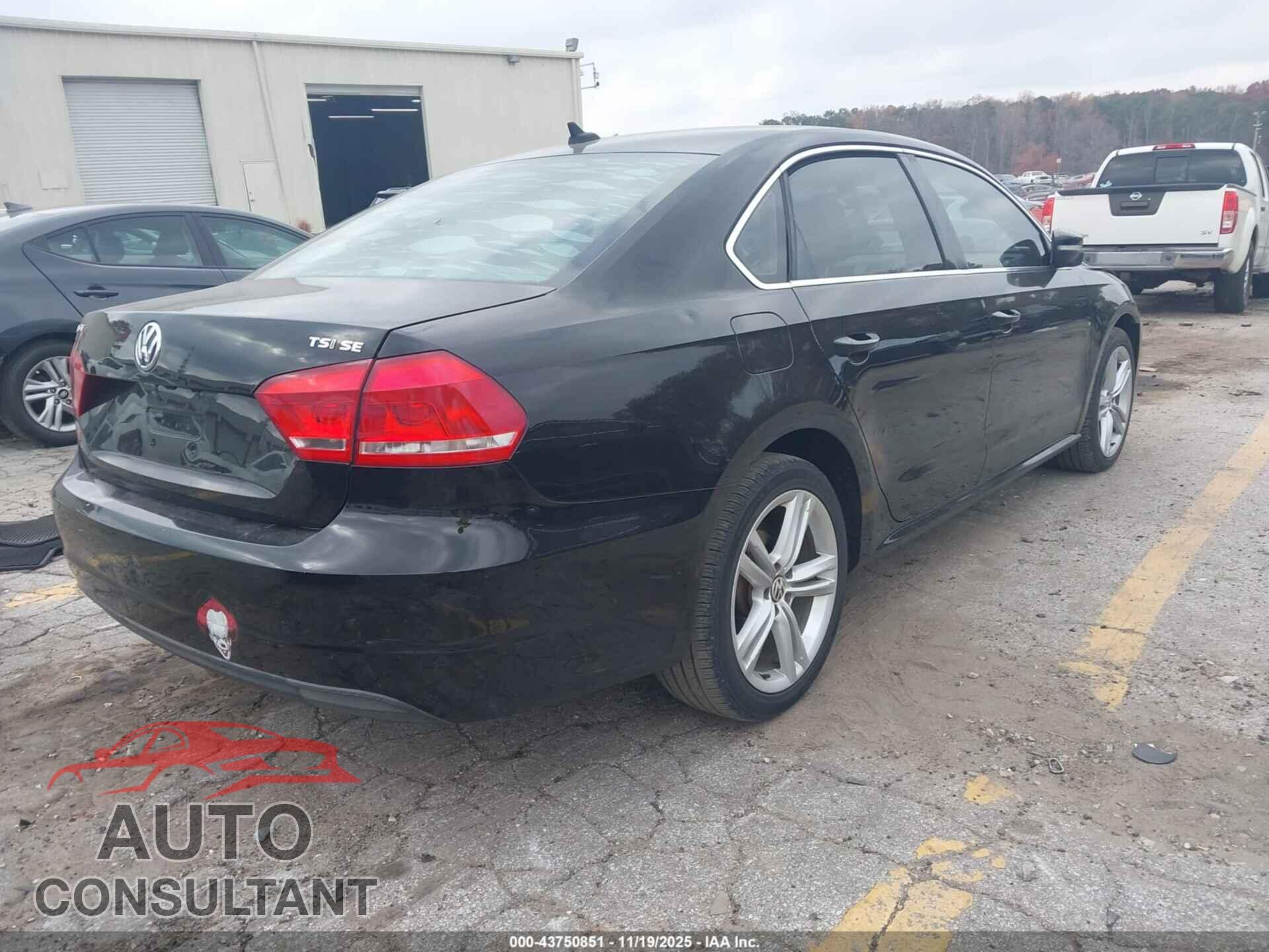 VOLKSWAGEN PASSAT 2014 - 1VWBS7A31EC029692