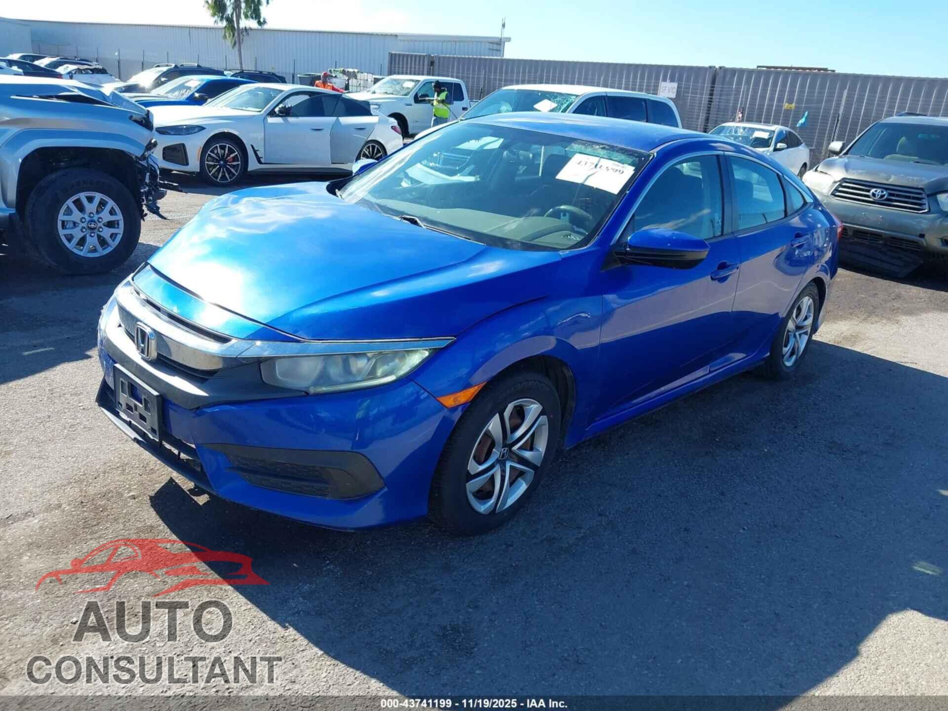 HONDA CIVIC 2016 - 2HGFC2F58GH564518