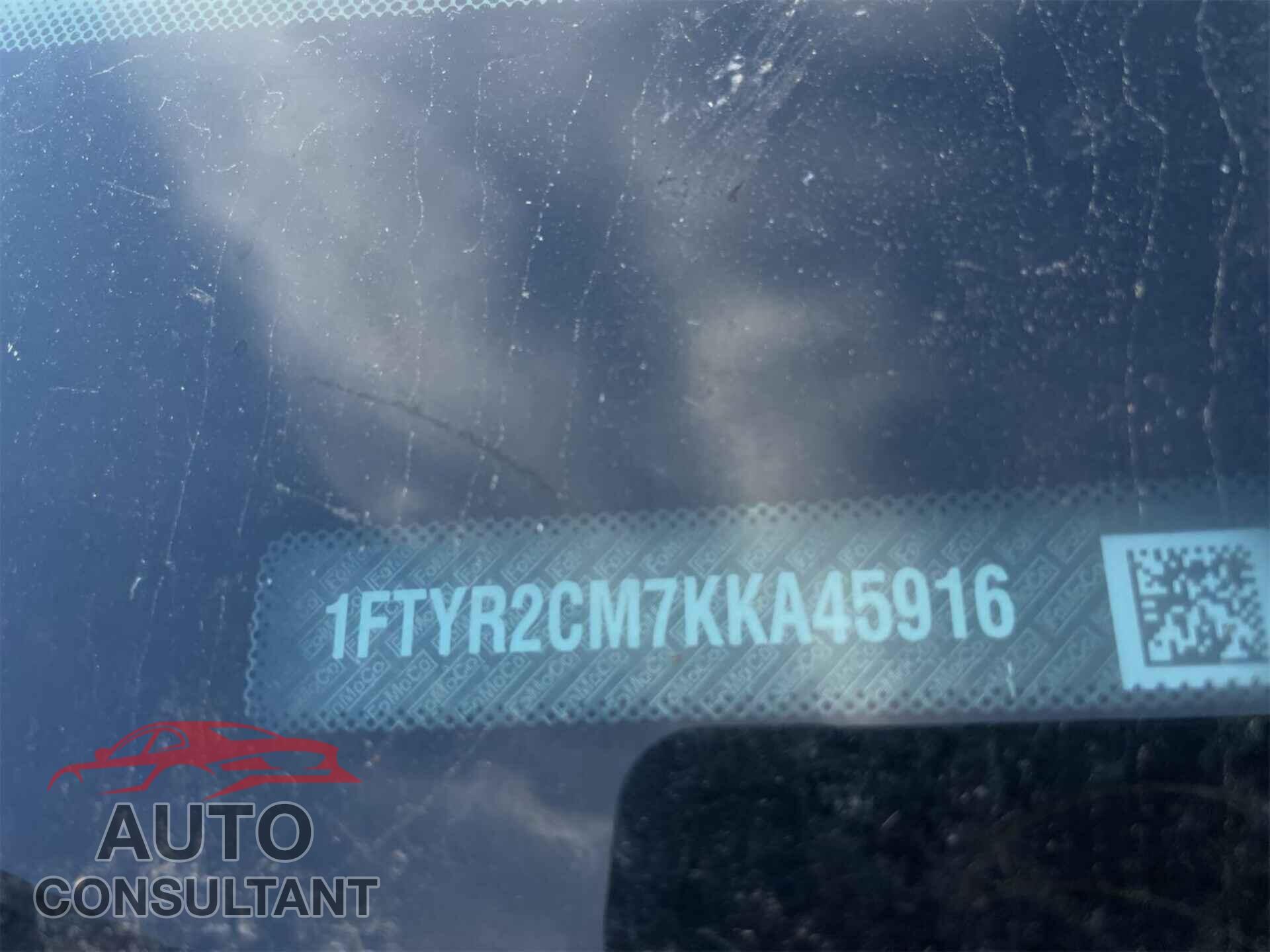 FORD TRANSIT-250 2019 - 1FTYR2CM7KKA45916