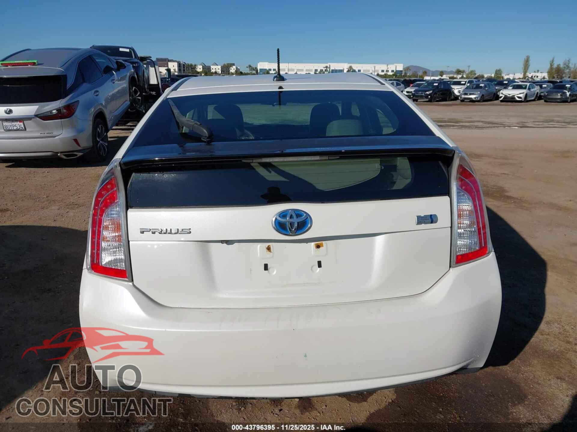 TOYOTA PRIUS 2015 - JTDKN3DU7F0425085