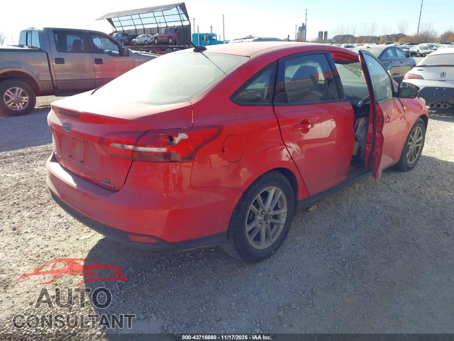 FORD FOCUS 2015 - 1FADP3F26FL218593