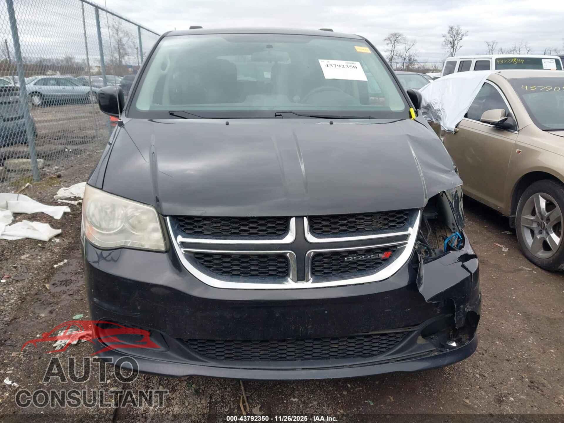 DODGE GRAND CARAVAN 2012 - 2C4RDGCG4CR406287