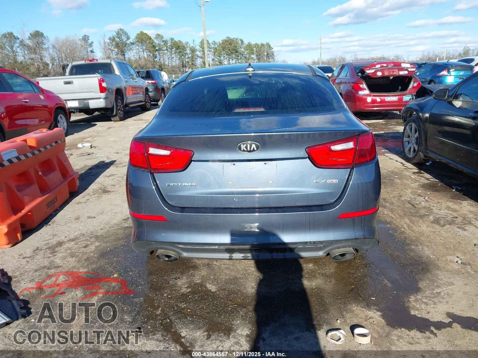KIA OPTIMA 2015 - 5XXGN4A77FG369349