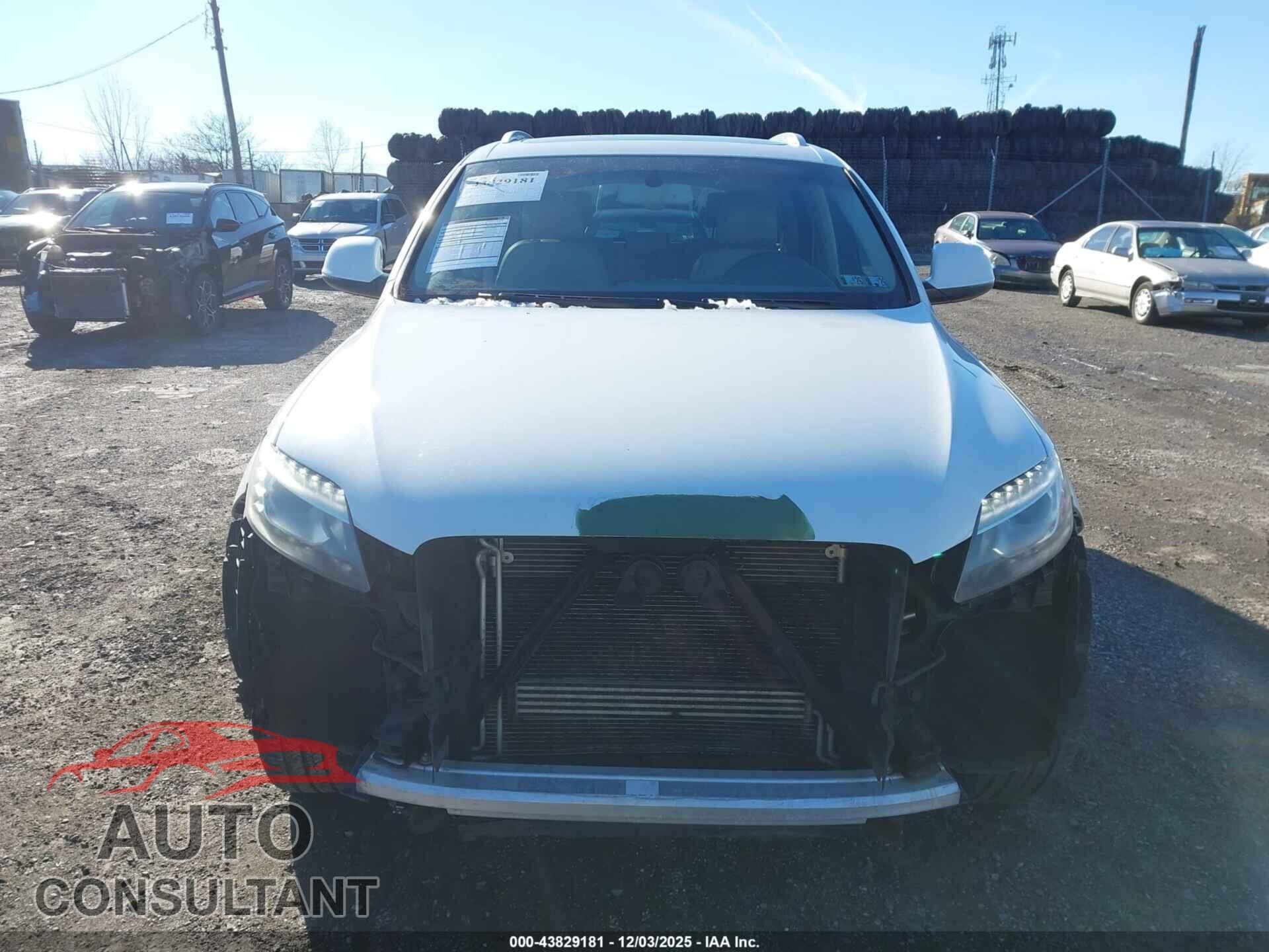 AUDI Q7 2010 - WA1VYAFE7AD006535