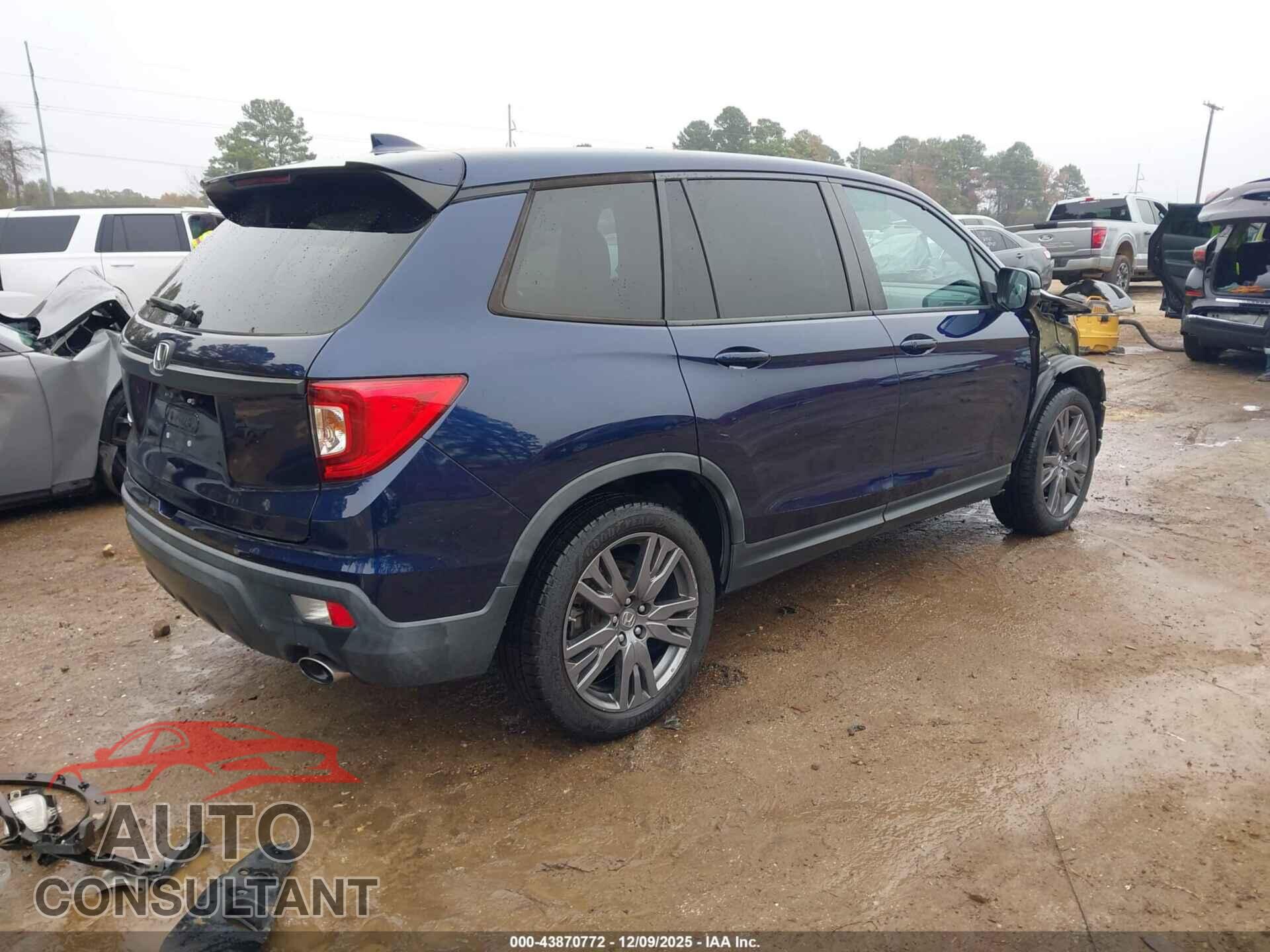 HONDA PASSPORT 2020 - 5FNYF7H53LB006035