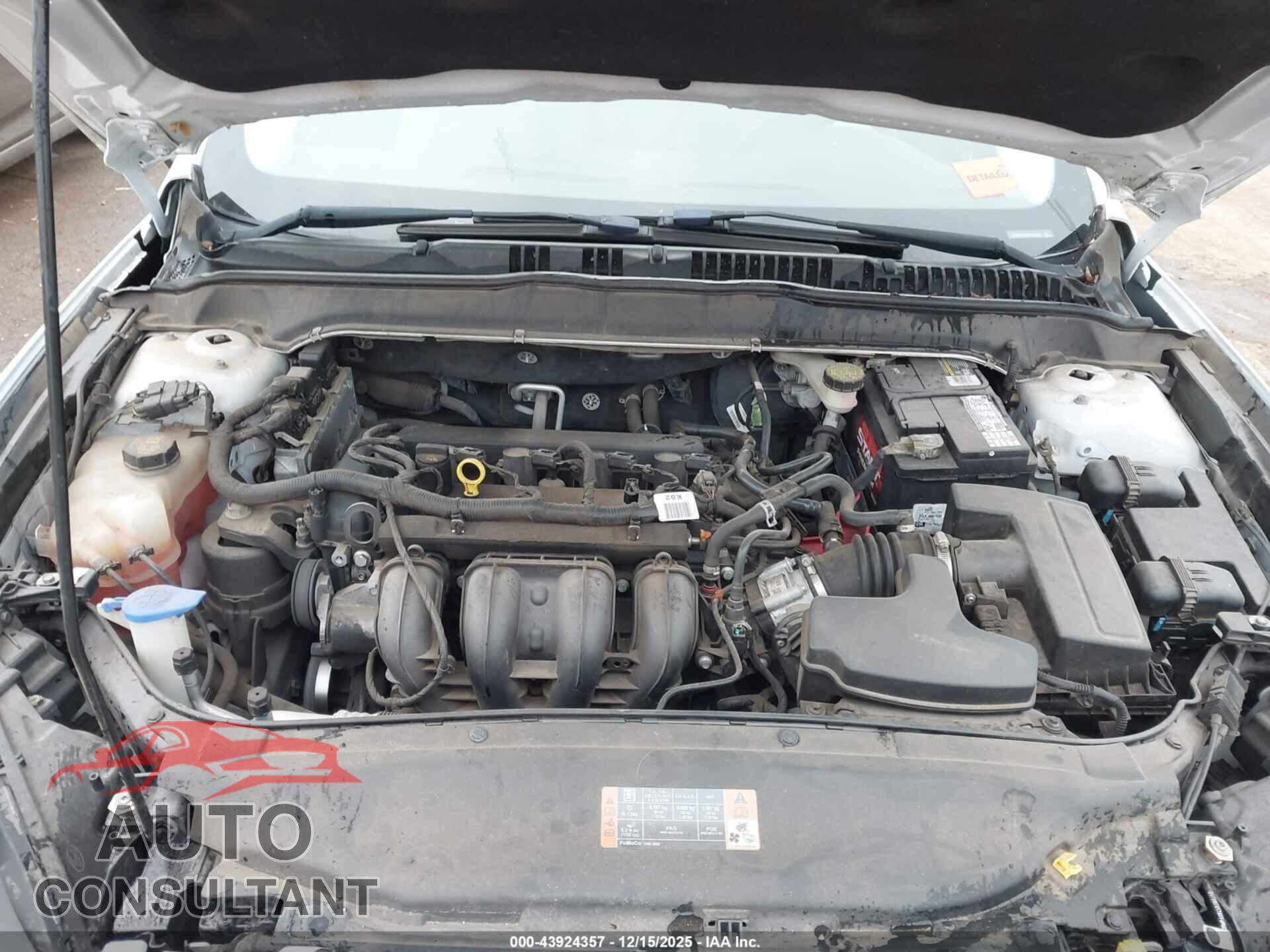 FORD FUSION 2016 - 1FA6P0G78G5122276