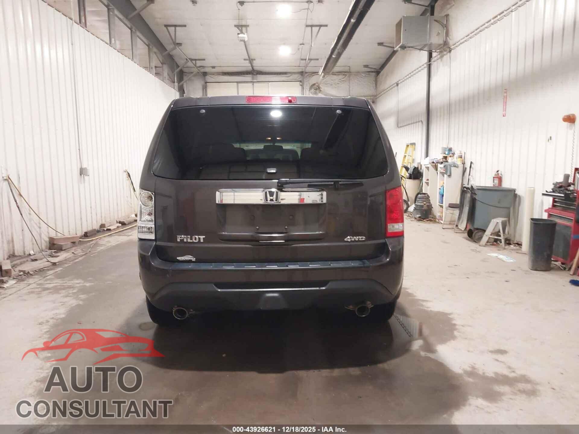 HONDA PILOT 2012 - 5FNYF4H64CB029802