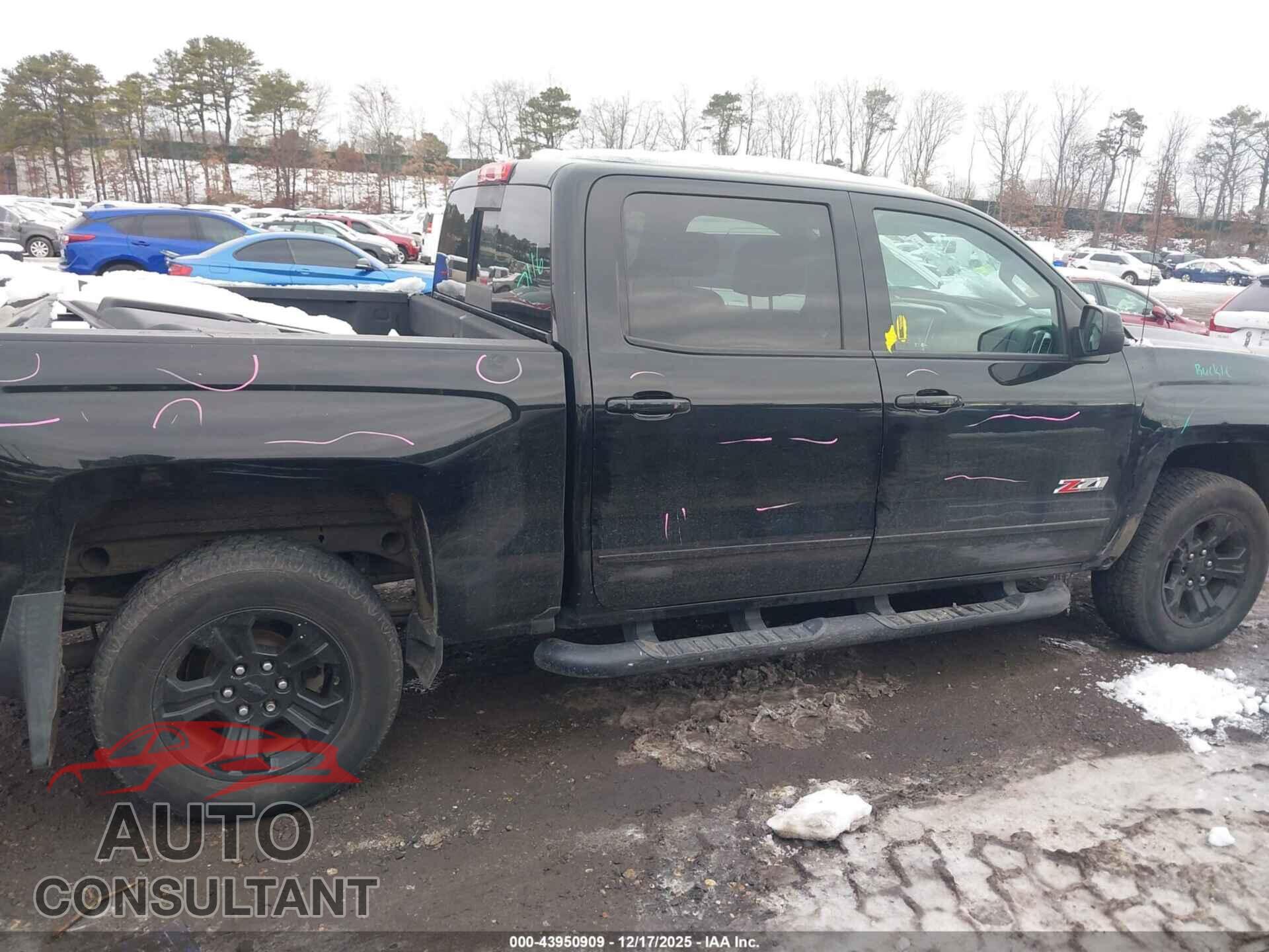 CHEVROLET SILVERADO 1500 2017 - 3GCUKSEC5HG407099