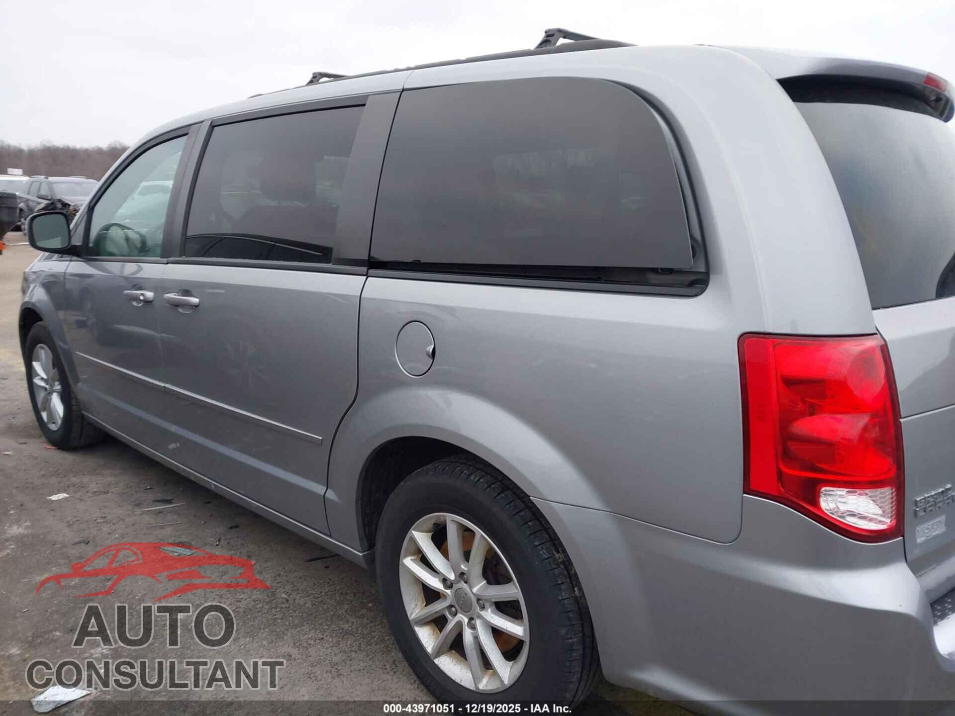 DODGE GRAND CARAVAN 2015 - 2C4RDGCG3FR608199