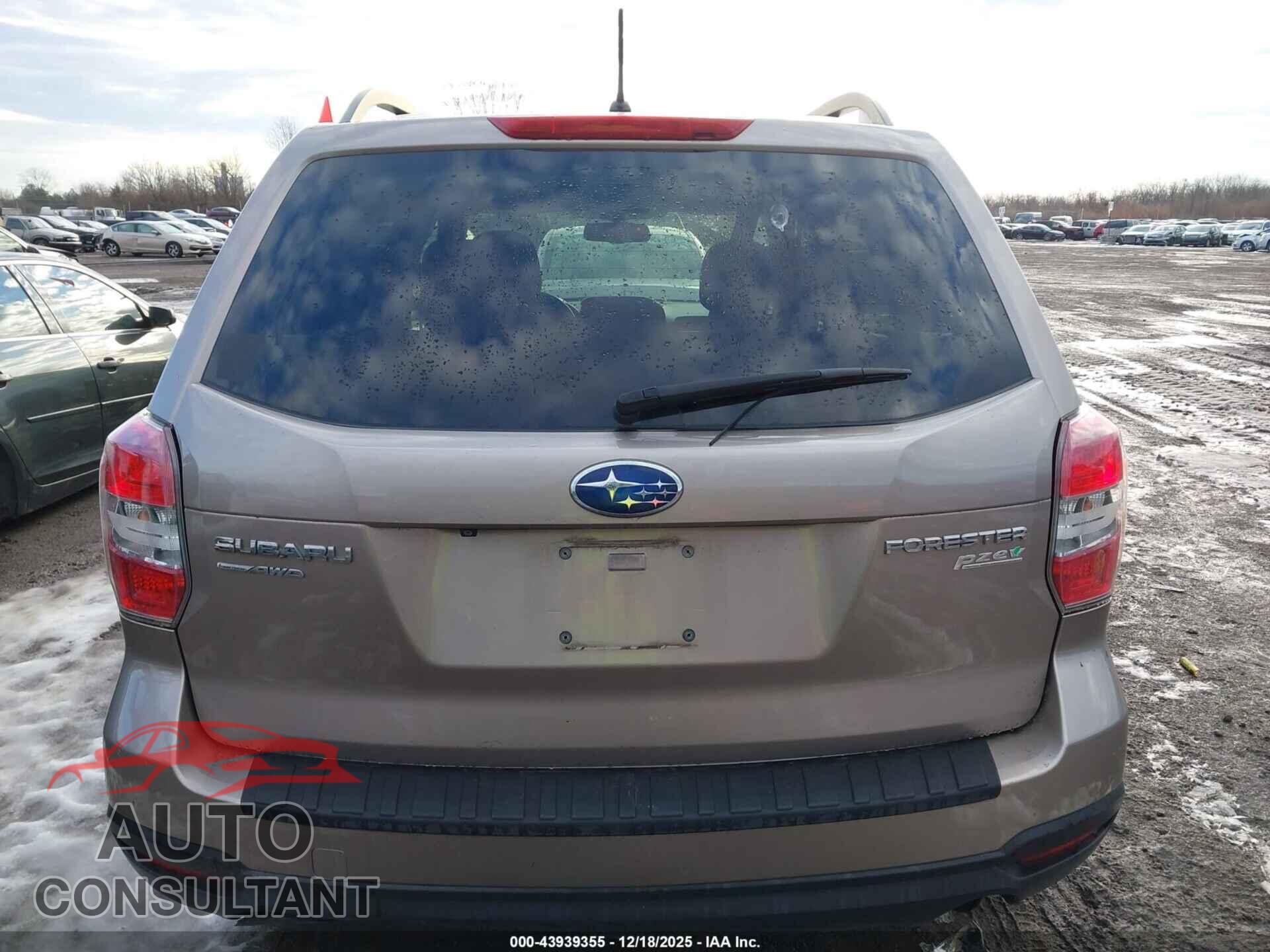SUBARU FORESTER 2014 - JF2SJAEC5EH551372