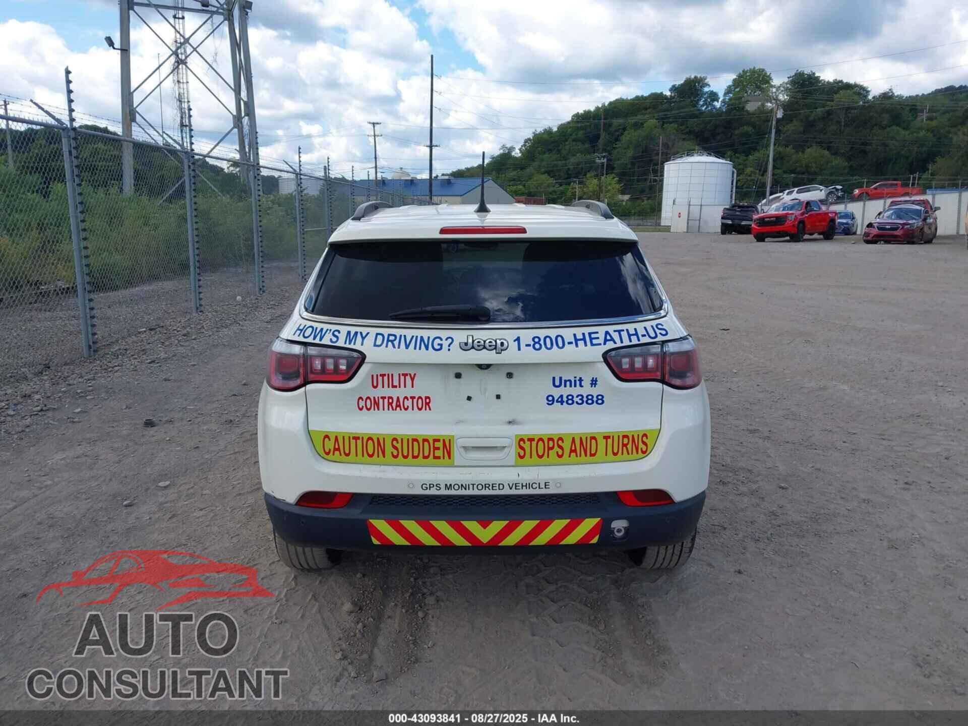 JEEP COMPASS 2019 - 3C4NJCBBXKT802922