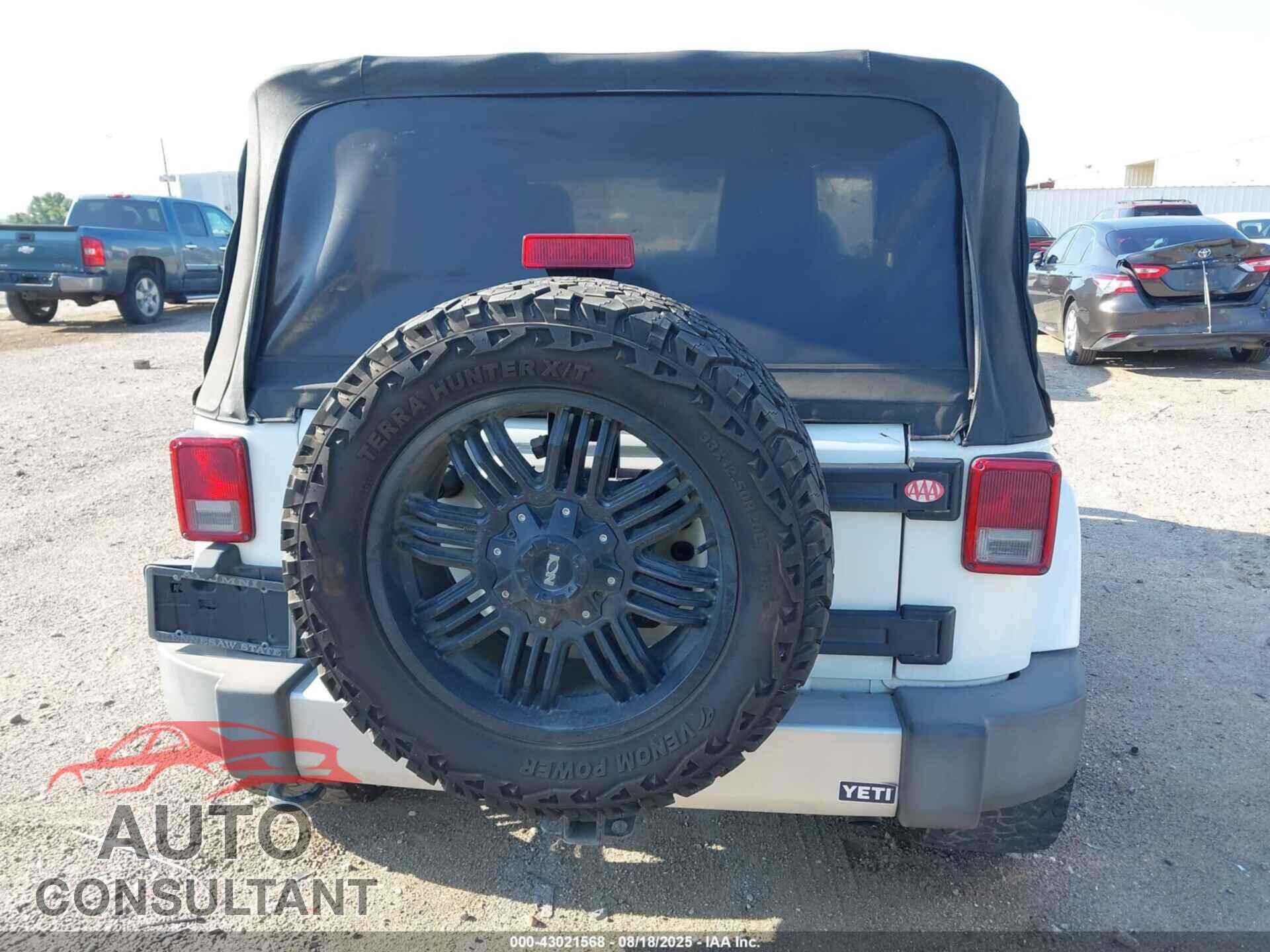 JEEP WRANGLER 2012 - 1C4AJWBG6CL220244