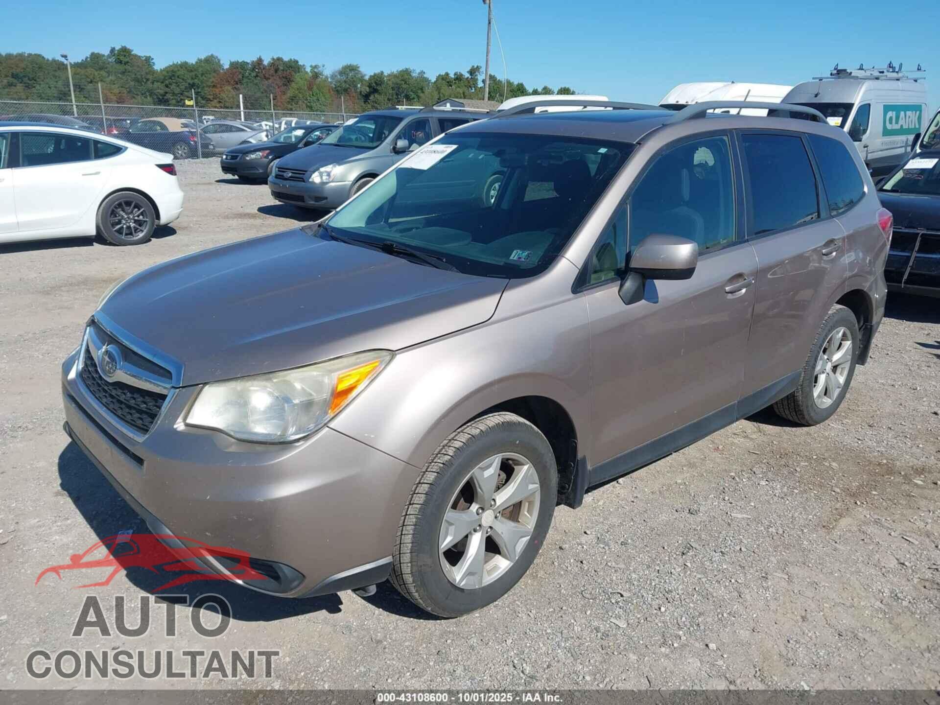 SUBARU FORESTER 2014 - JF2SJAEC4EH555980