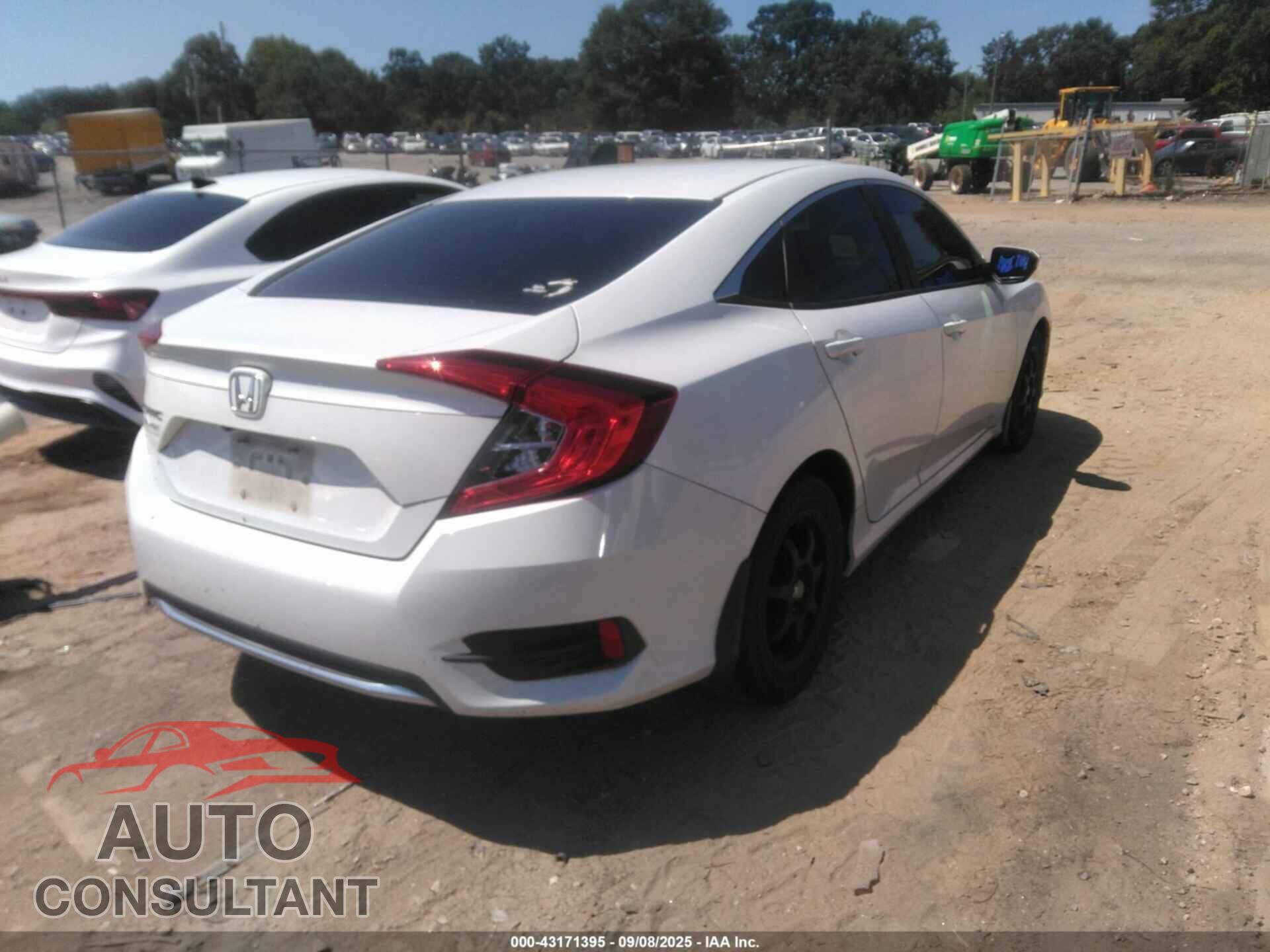 HONDA CIVIC 2019 - 2HGFC2F61KH575281