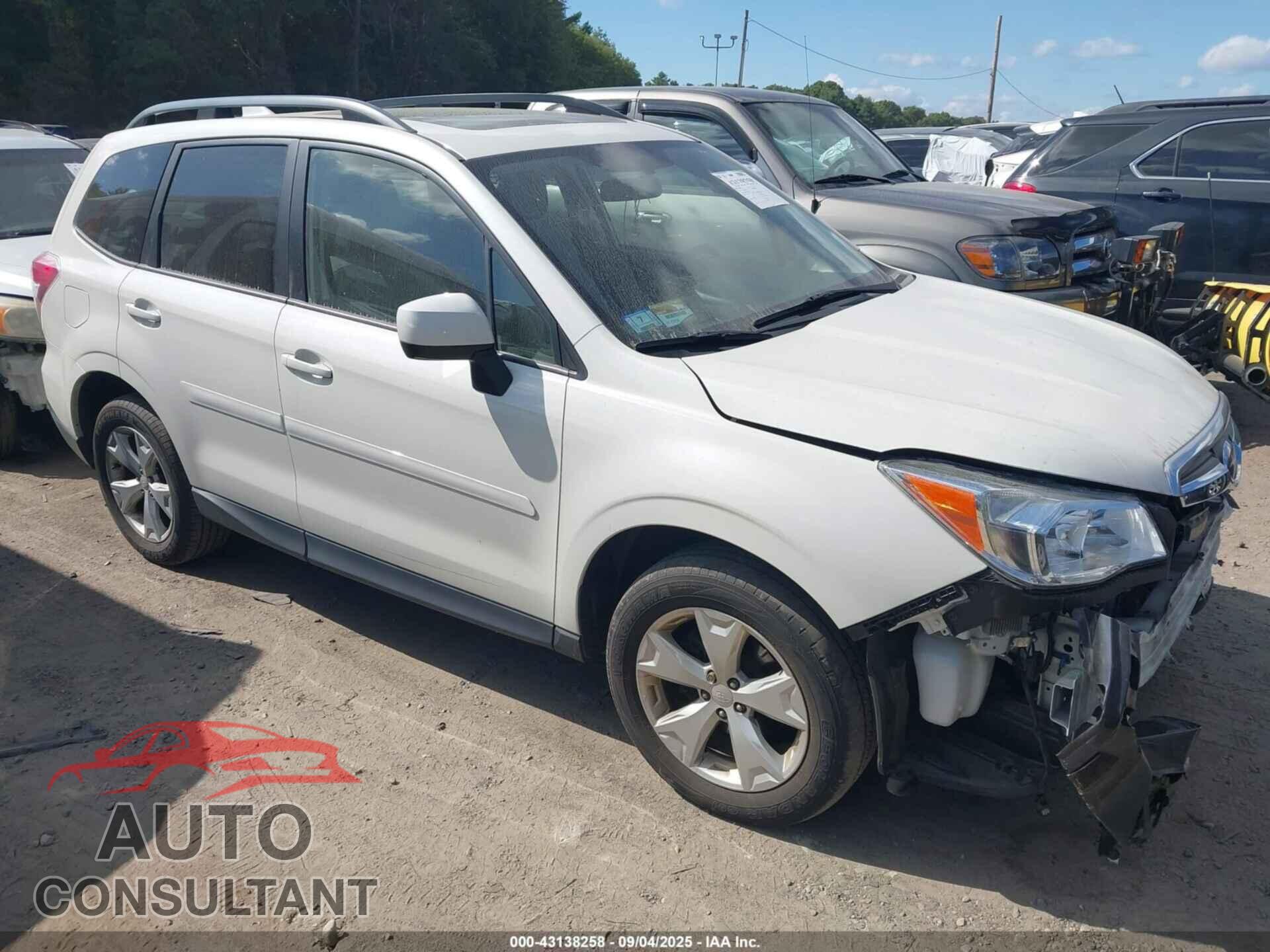 SUBARU FORESTER 2016 - JF2SJADC1GH520415