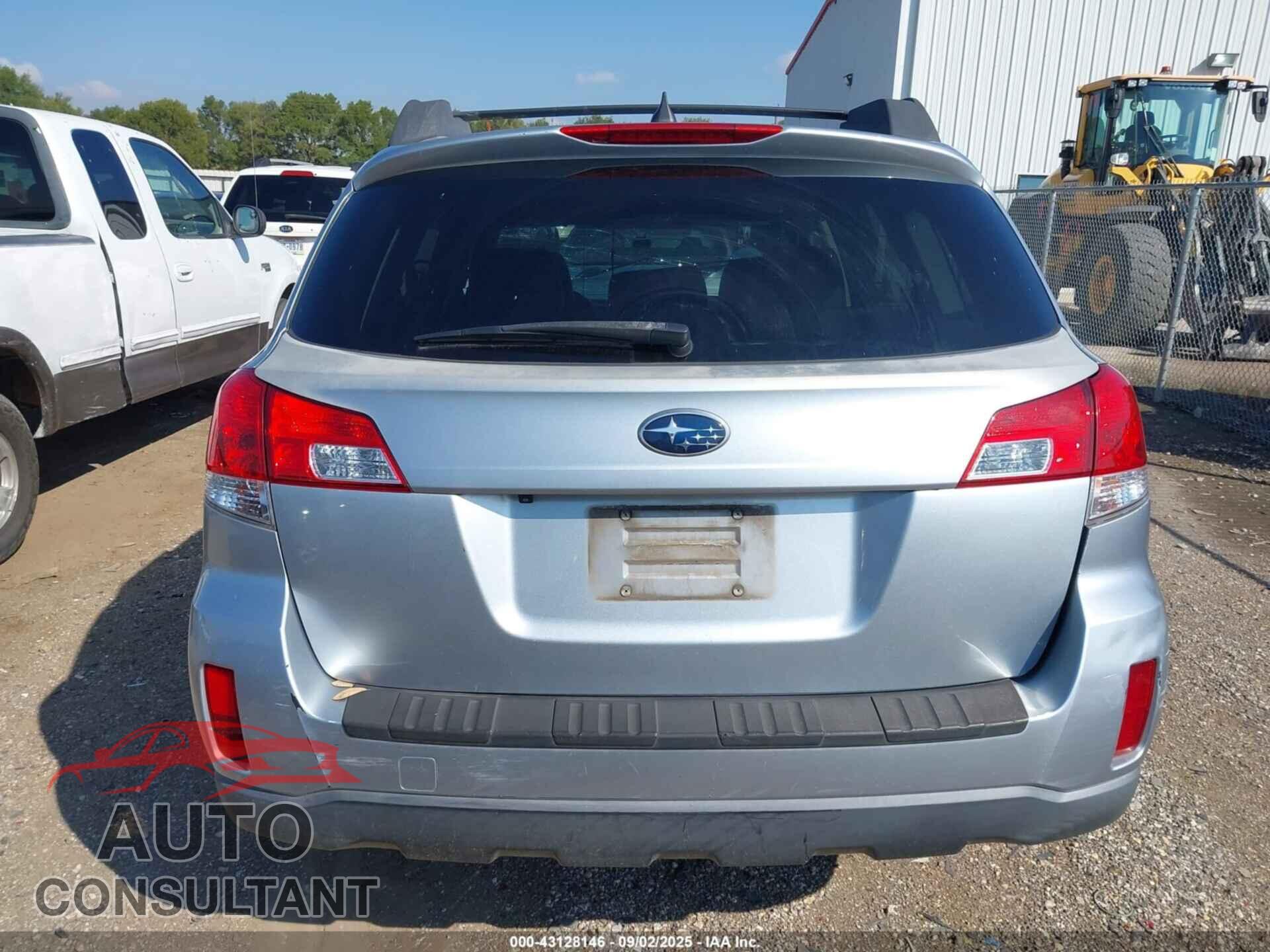 SUBARU OUTBACK 2012 - 4S4BRBKC7C3258807