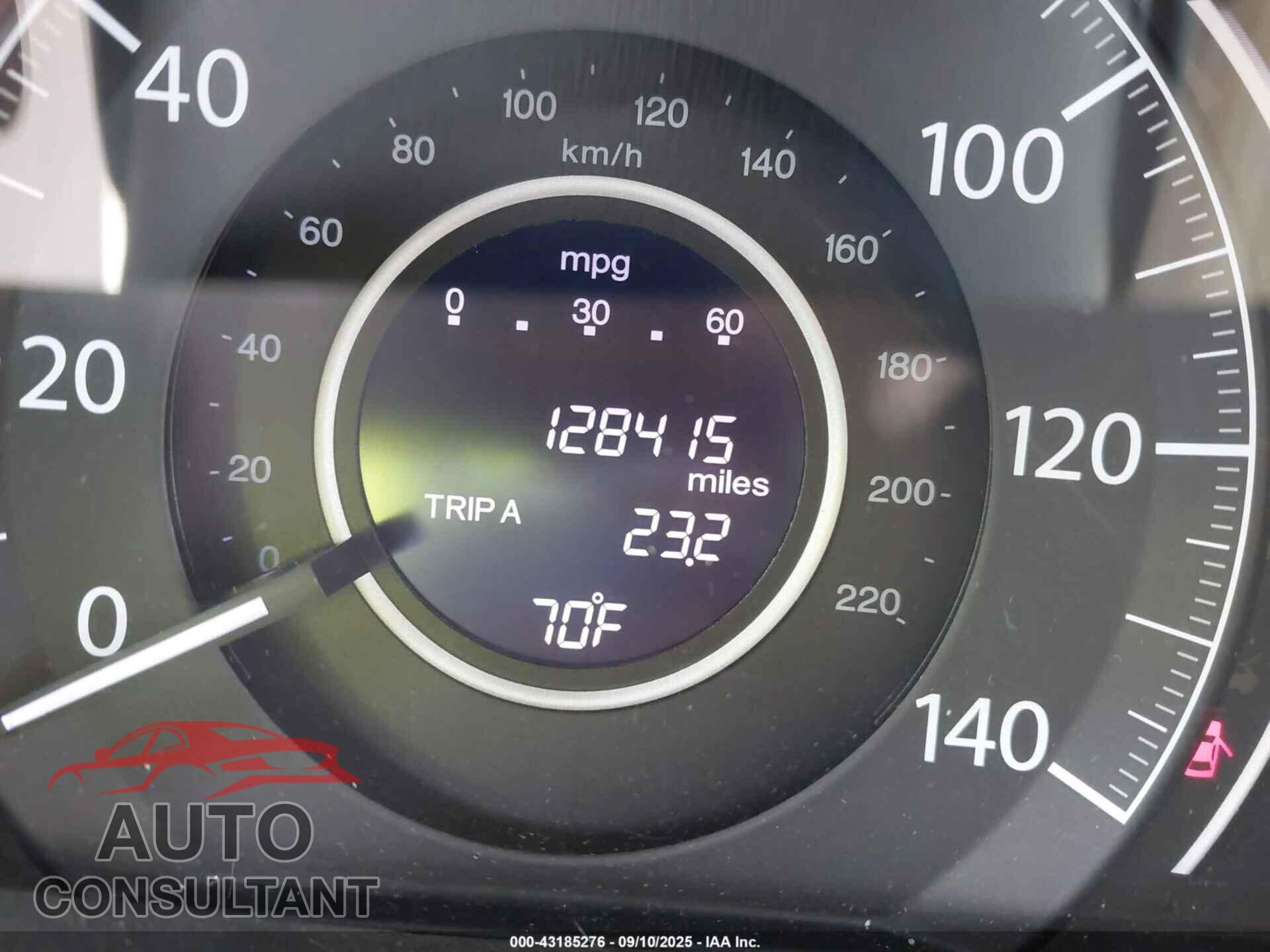 HONDA CR-V 2013 - 5J6RM4H78DL039714