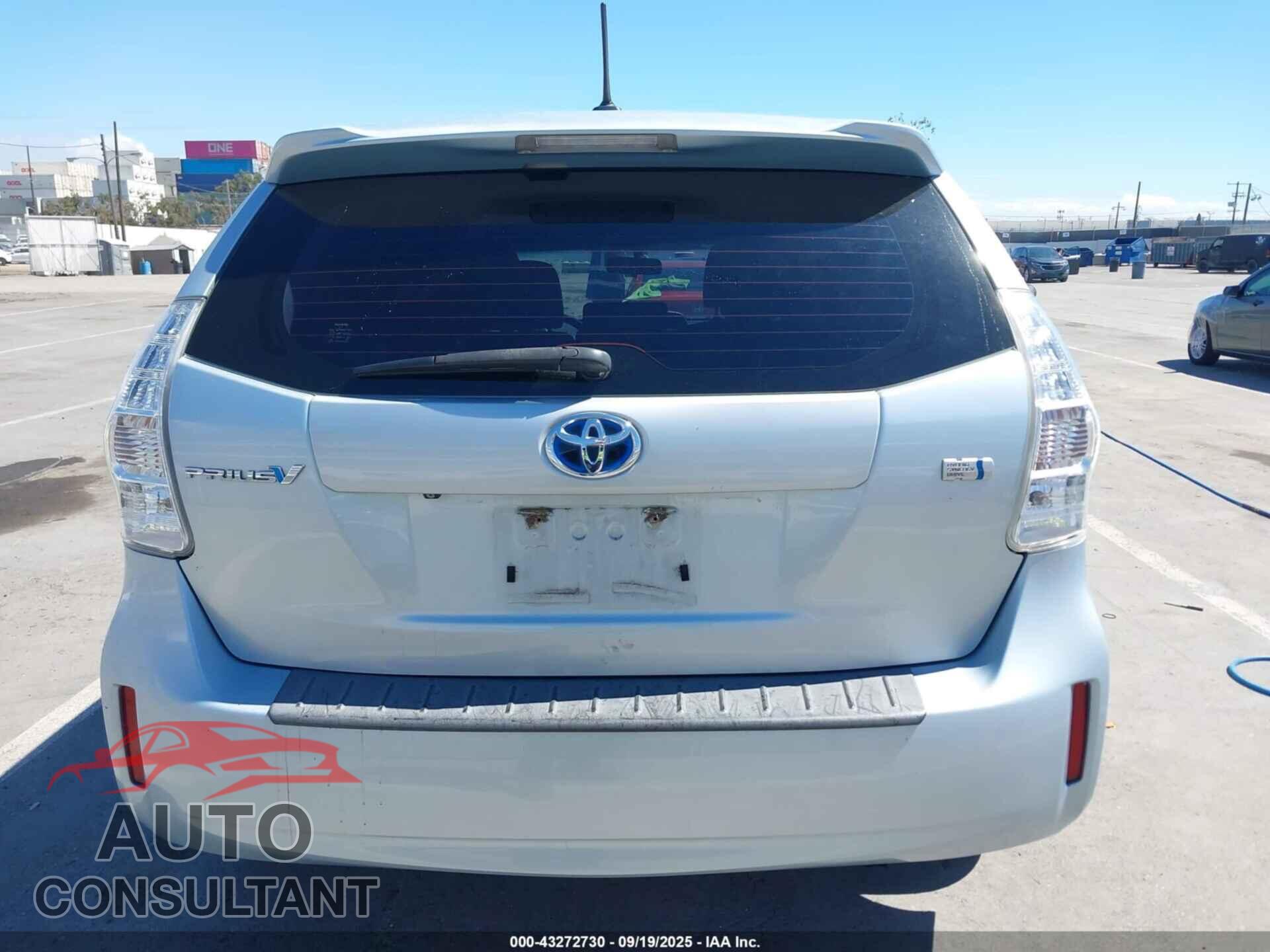 TOYOTA PRIUS V 2013 - JTDZN3EU2D3223294