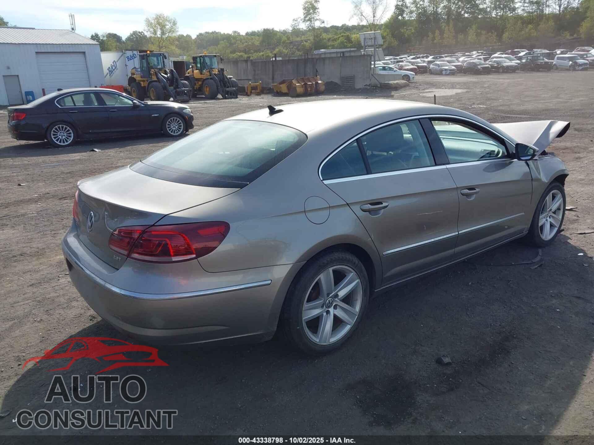 VOLKSWAGEN CC 2013 - WVWBP7AN7DE504996