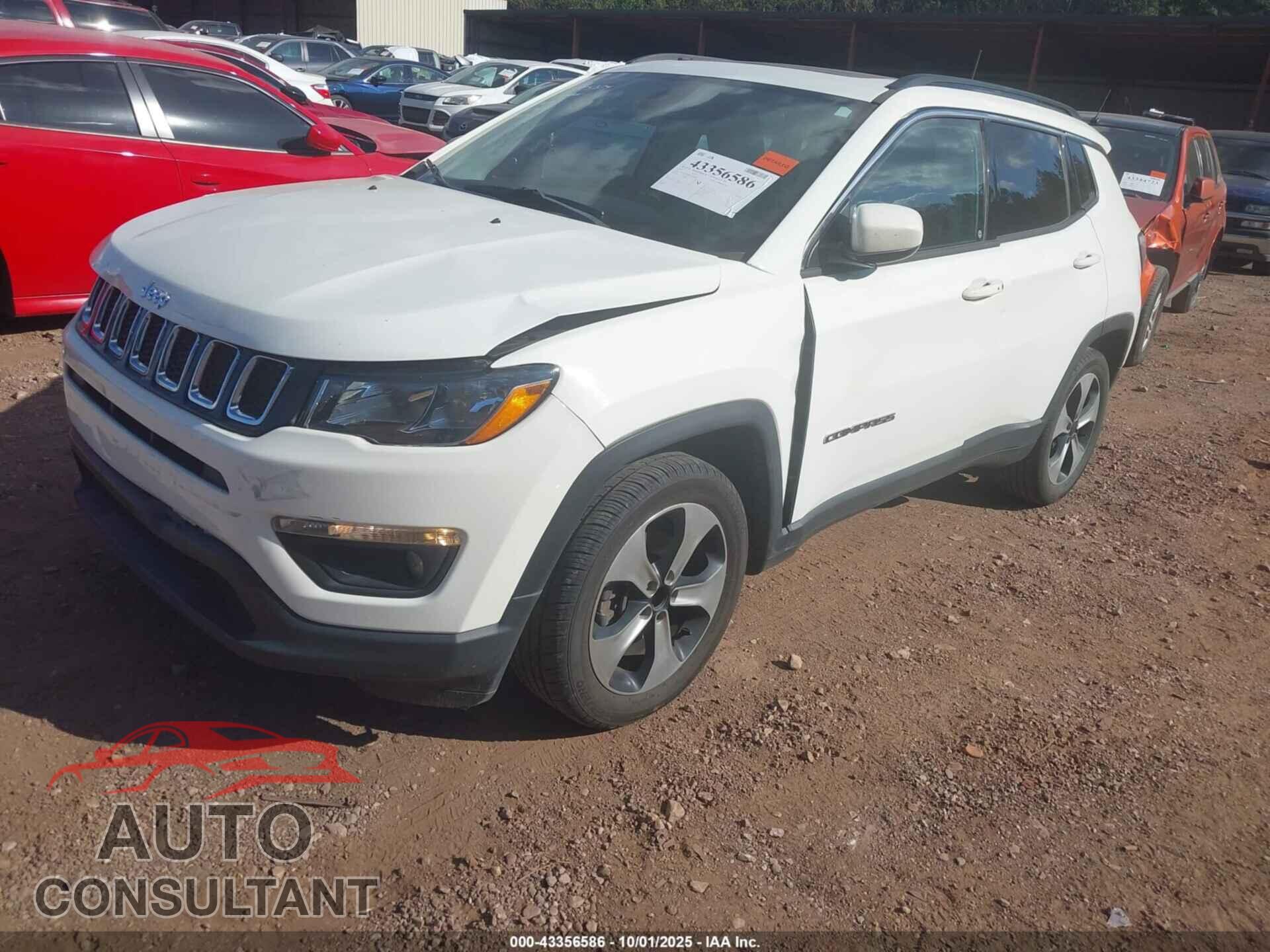 JEEP NEW COMPASS 2017 - 3C4NJCBB8HT624968