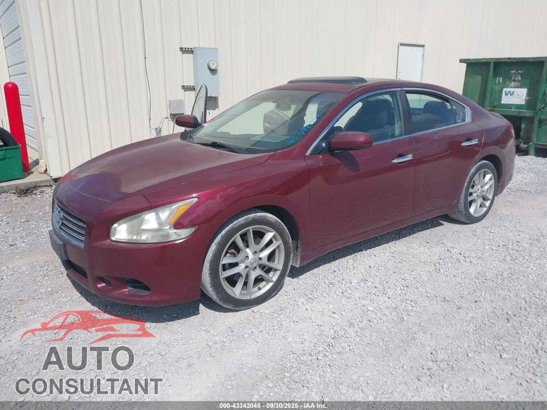 NISSAN MAXIMA 2010 - 1N4AA5AP1AC828199