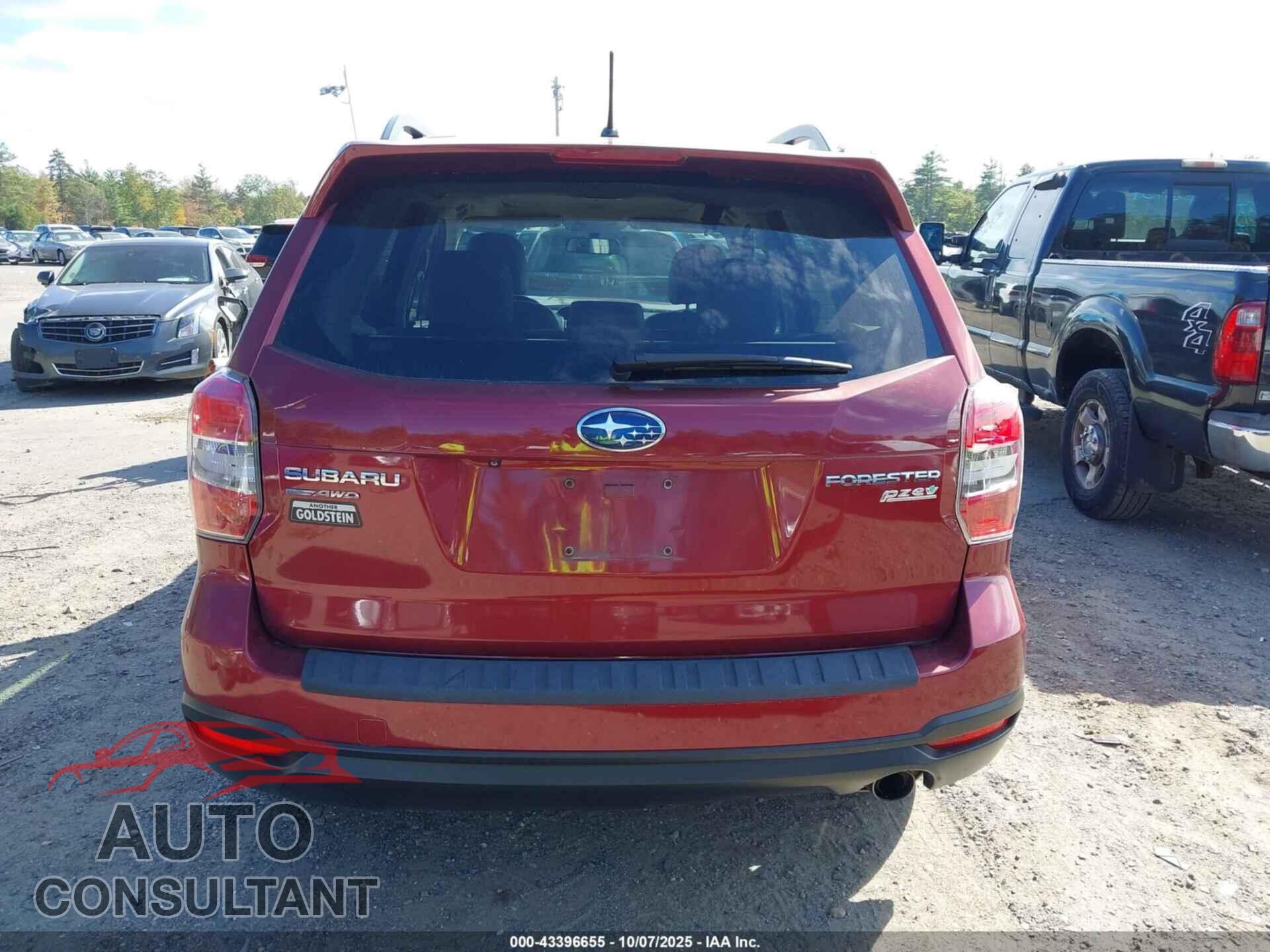 SUBARU FORESTER 2015 - JF2SJAHC1FH435082