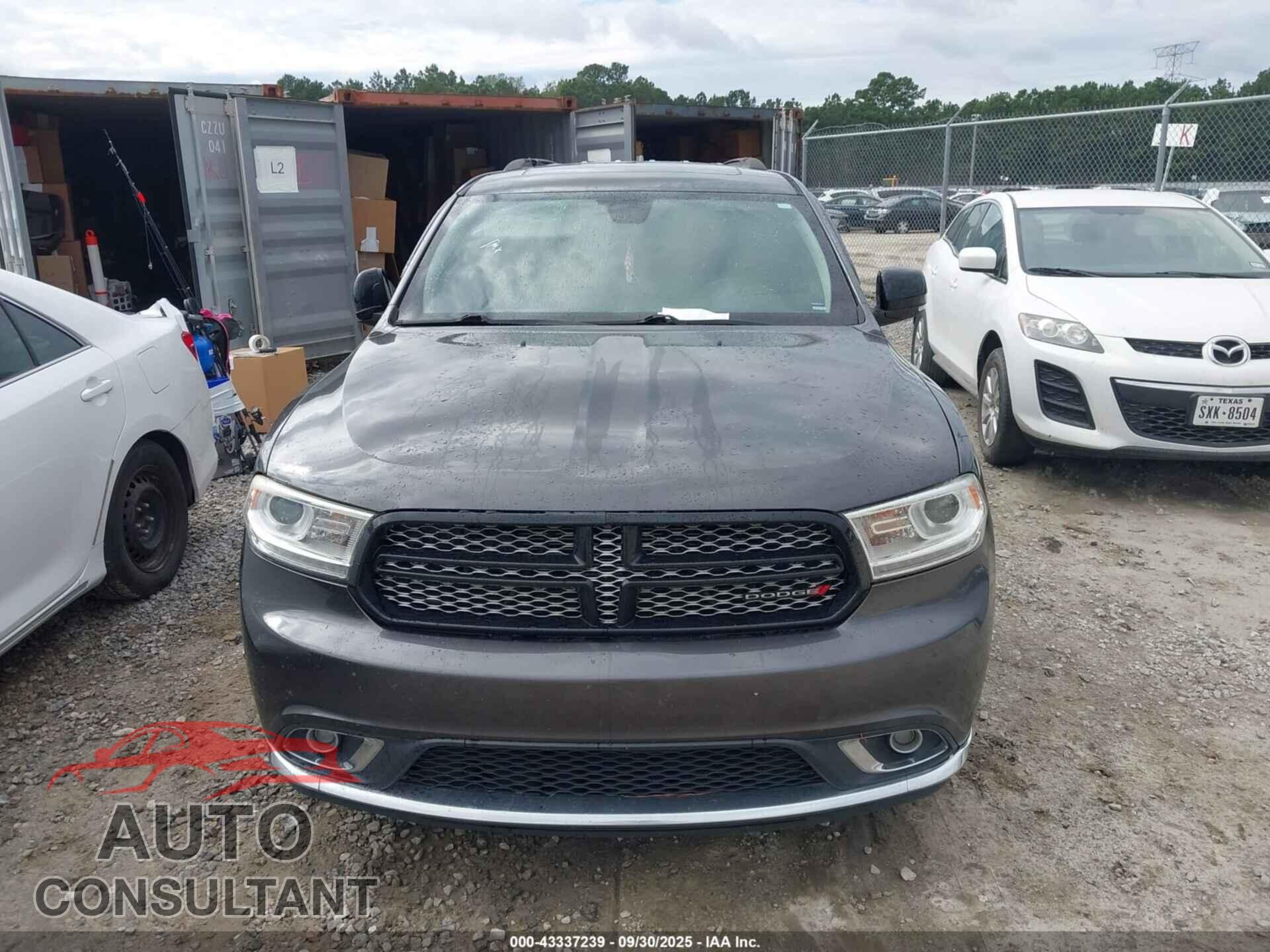 DODGE DURANGO 2016 - 1C4RDHEG4GC346562