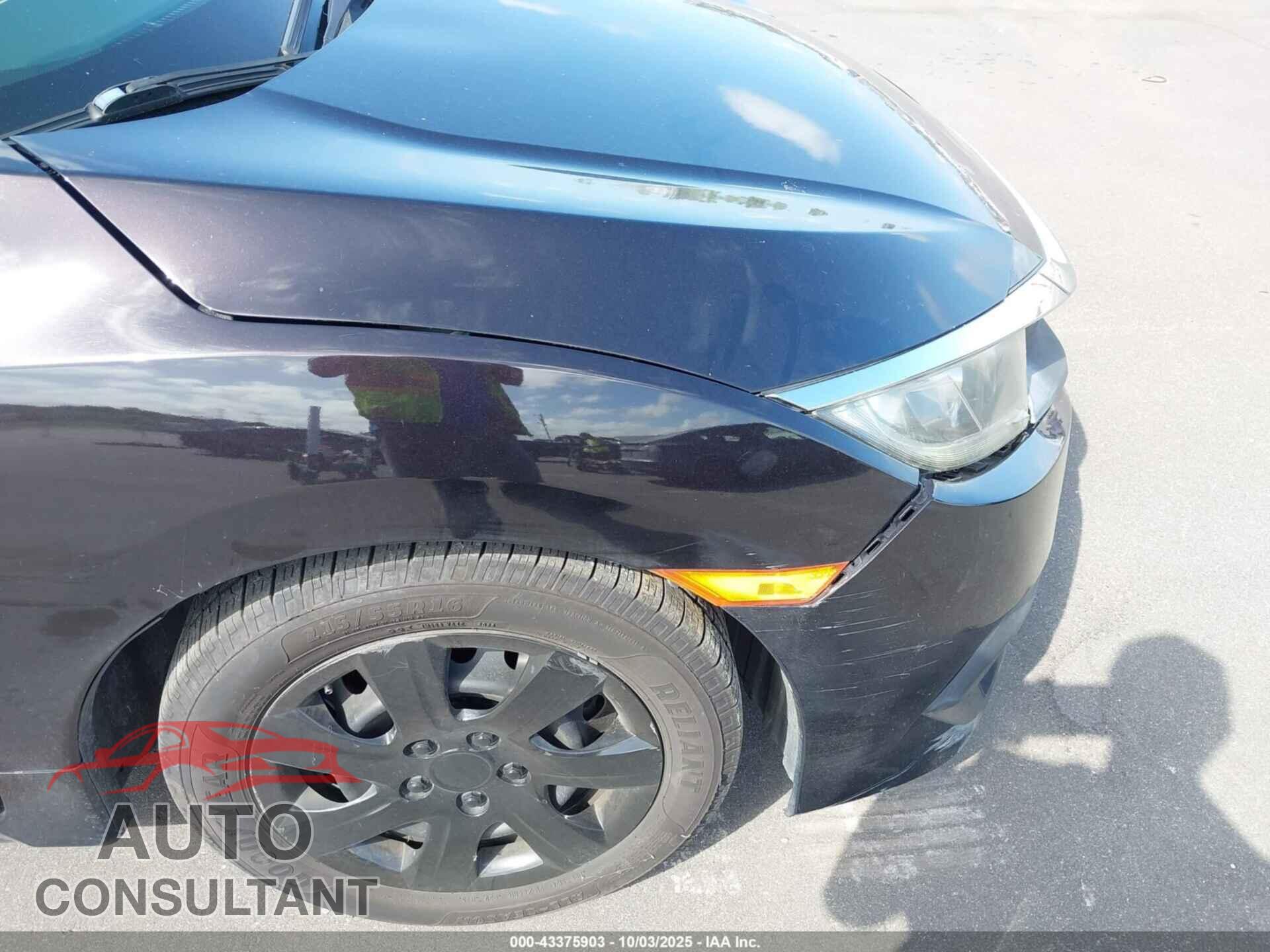 HONDA CIVIC 2017 - 19XFC2F52HE022973
