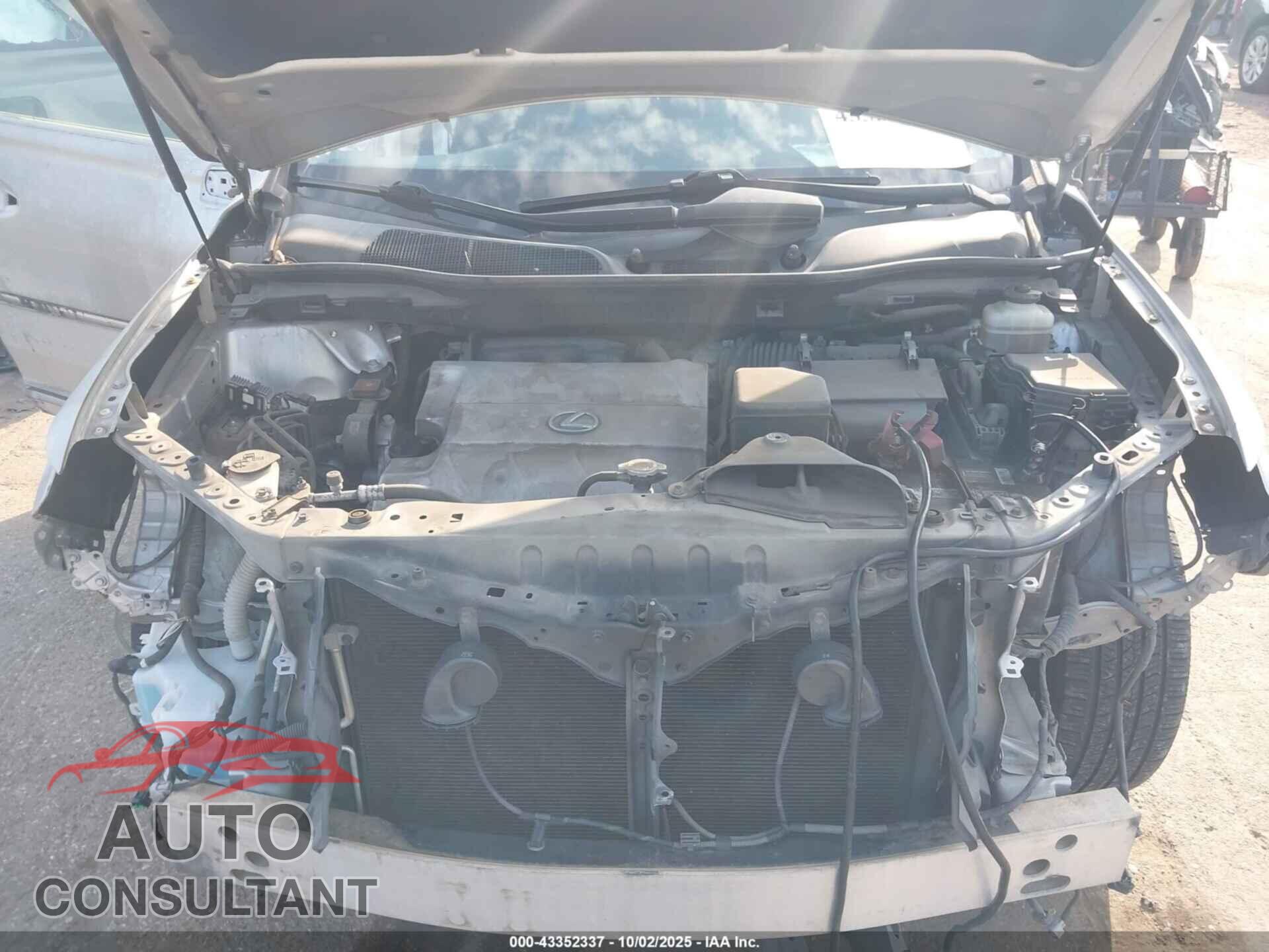 LEXUS RX 350 2012 - JTJZK1BA2C2005770