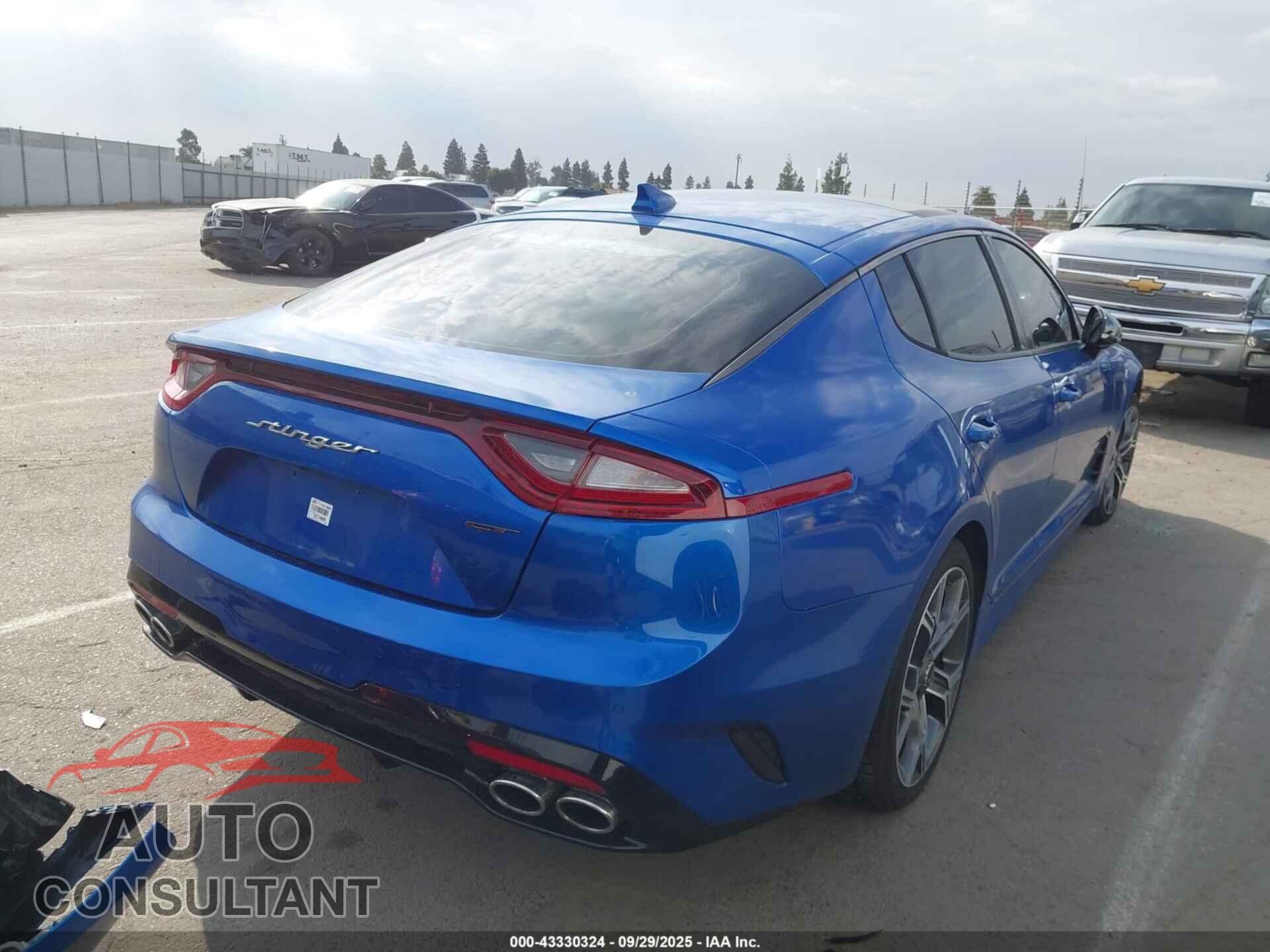 KIA STINGER 2021 - KNAE55LC2M6089757
