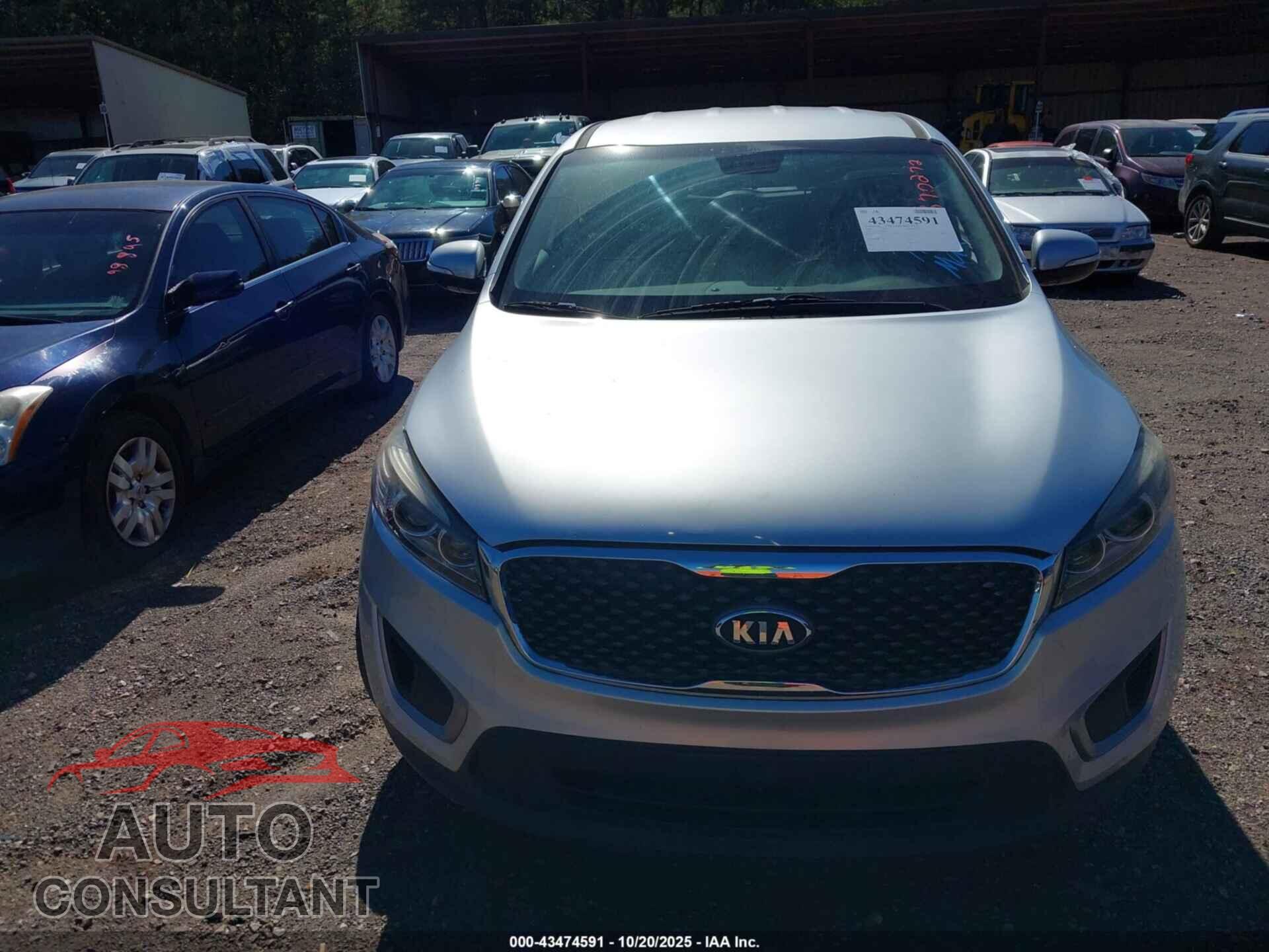 KIA SORENTO 2018 - 5XYPG4A39JG370272