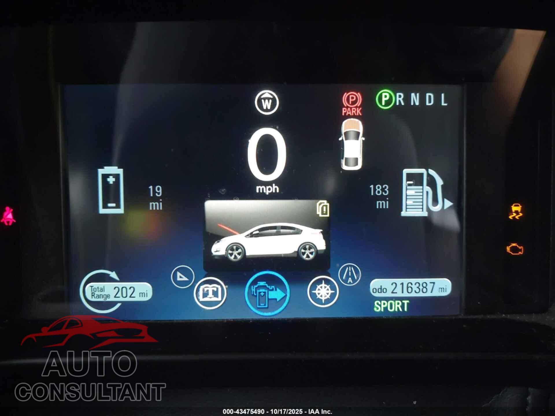 CHEVROLET VOLT 2014 - 1G1RF6E47EU158297