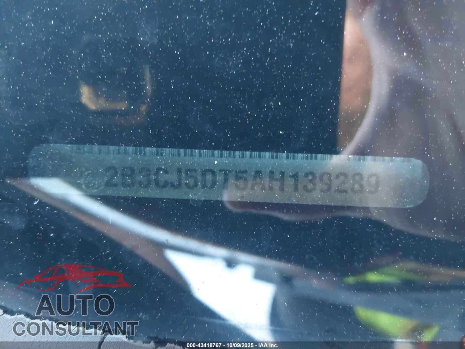 DODGE CHALLENGER 2010 - 2B3CJ5DT5AH139289