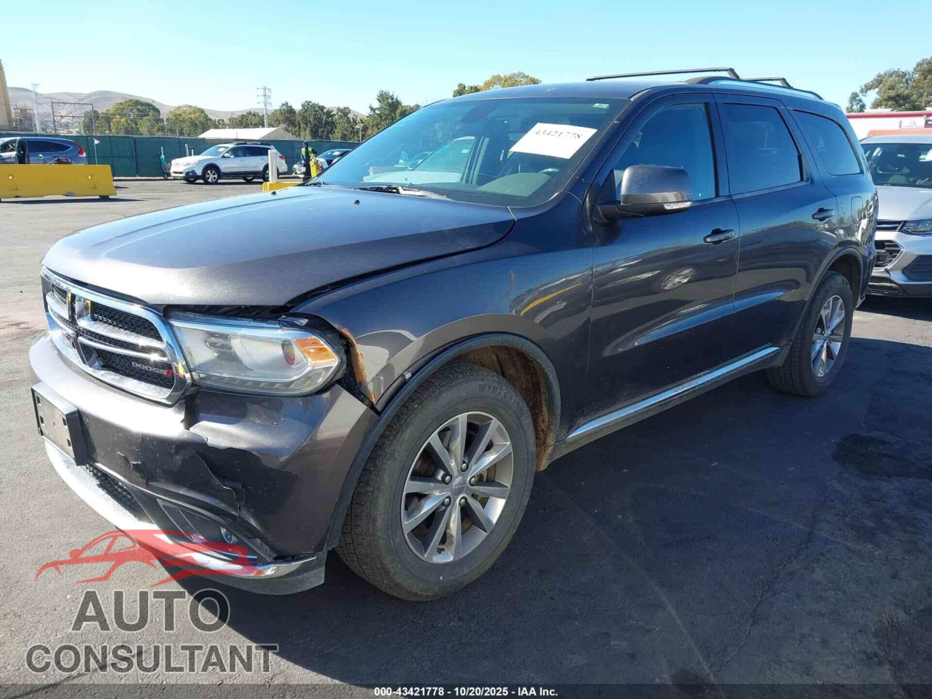 DODGE DURANGO 2015 - 1C4RDJDG0FC843079
