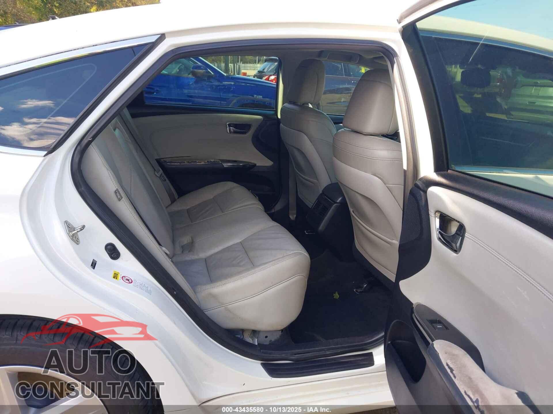 TOYOTA AVALON 2013 - 4T1BK1EB2DU015337