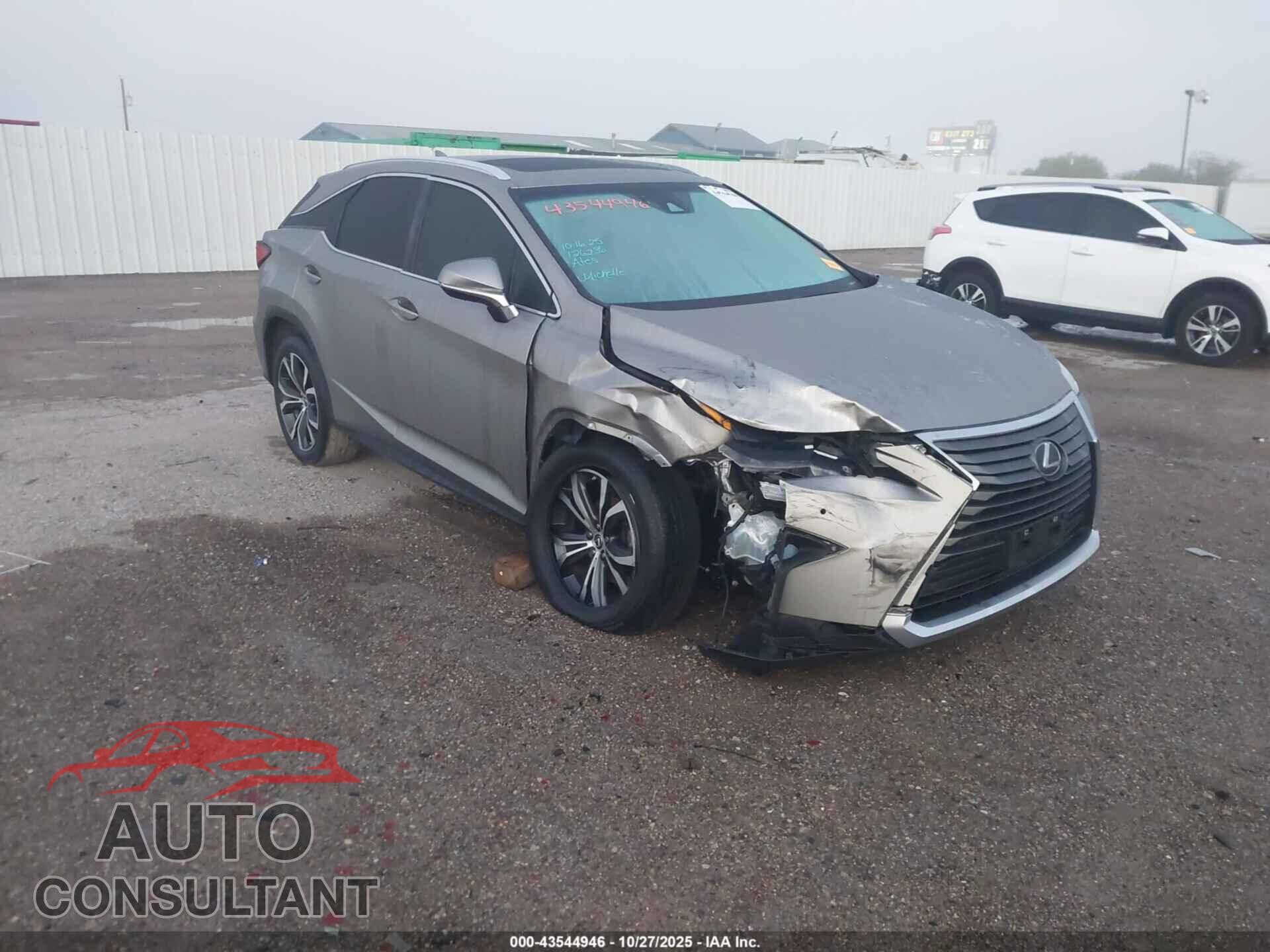 LEXUS RX 350 2018 - 2T2ZZMCA3JC117003